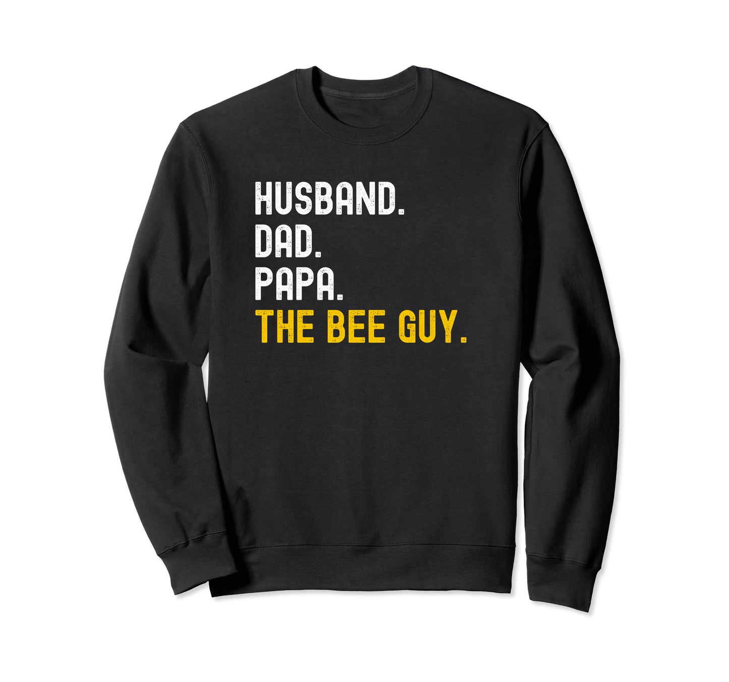 Papa Bee Dad Husband Beekeeper Sweatshirt - Fun Novelty Design for Adults - T-Shirt, Sweatshirt, Hoodie