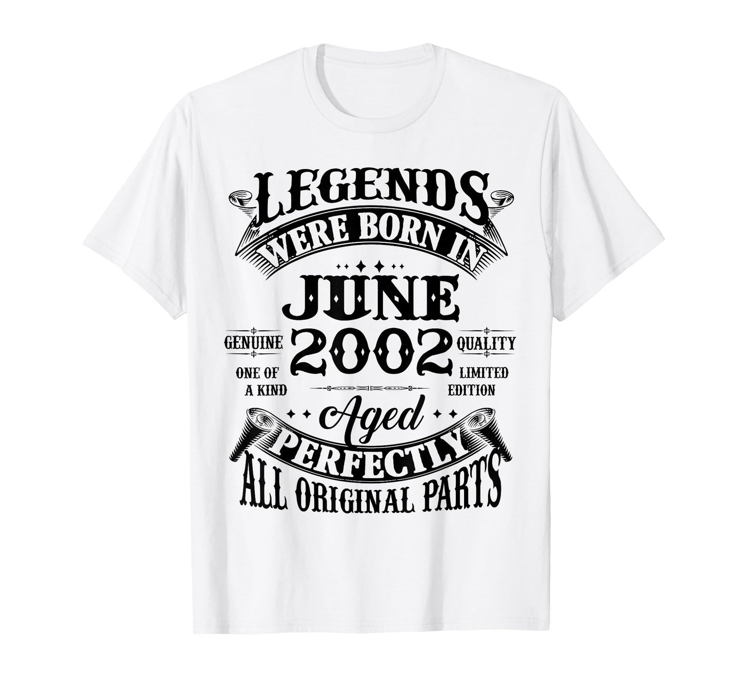 24Th Birthday Gift Legend Born June T-Shirt - Novelty Apparel for Adults - T-Shirt, Sweatshirt, Hoodie