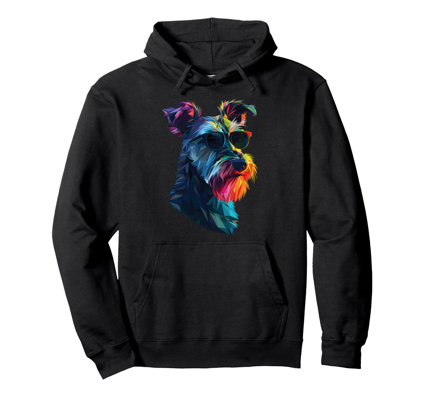 Dog Dad Mom Sunglasses Deerhound Hoodie - Fun Novelty Design Men Women - T-Shirt, Sweatshirt, Hoodie