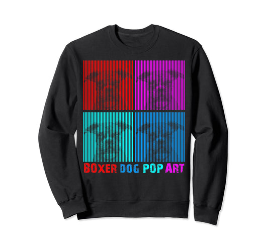 Boxer Boxer Pop Art Sweatshirt - Custom Art Print Unisex - T-Shirt, Sweatshirt, Hoodie