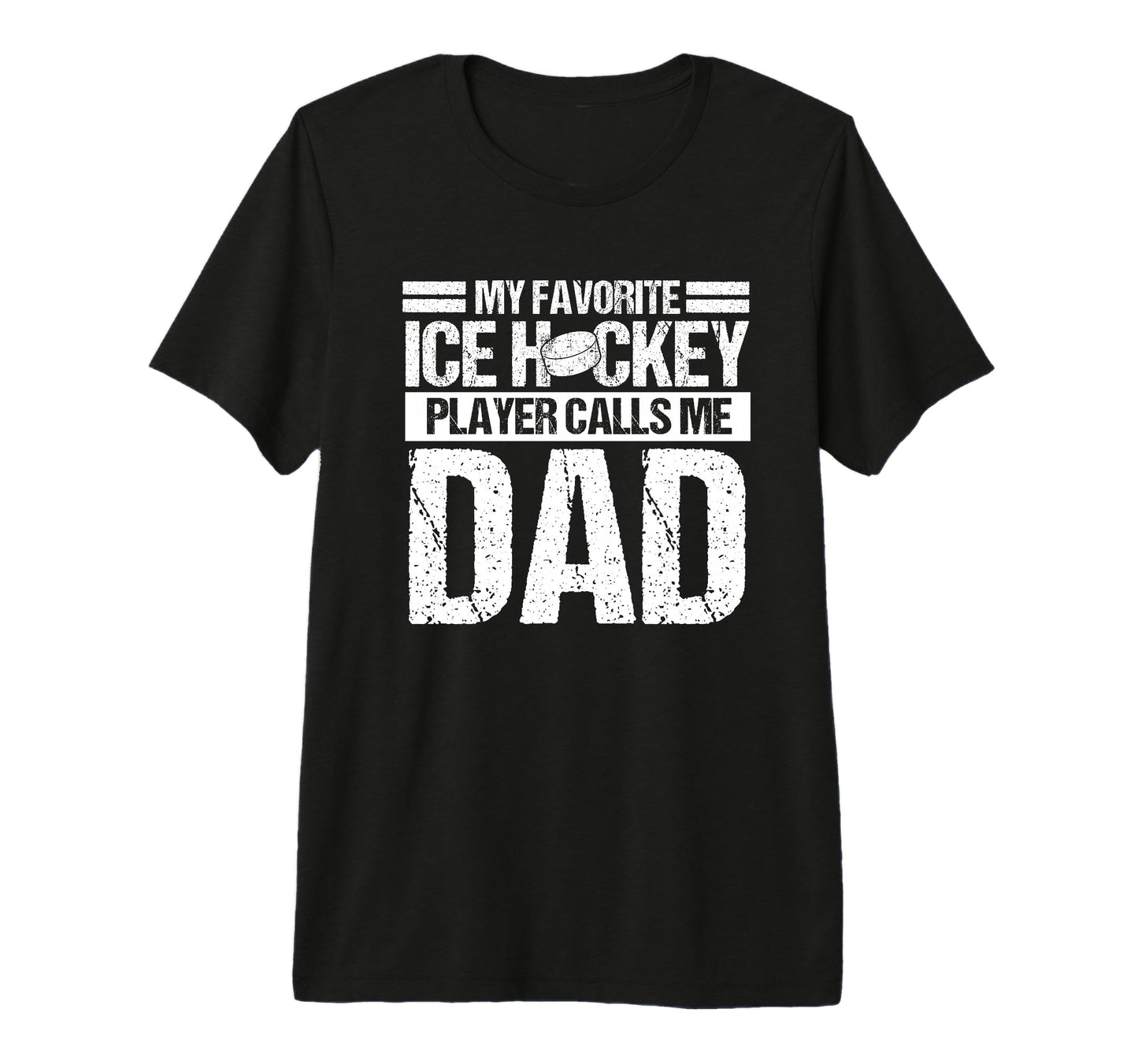 My Favorite Ice Hockey Player Calls T-Shirt - Minimalist Print for Adults - T-Shirt, Sweatshirt, Hoodie