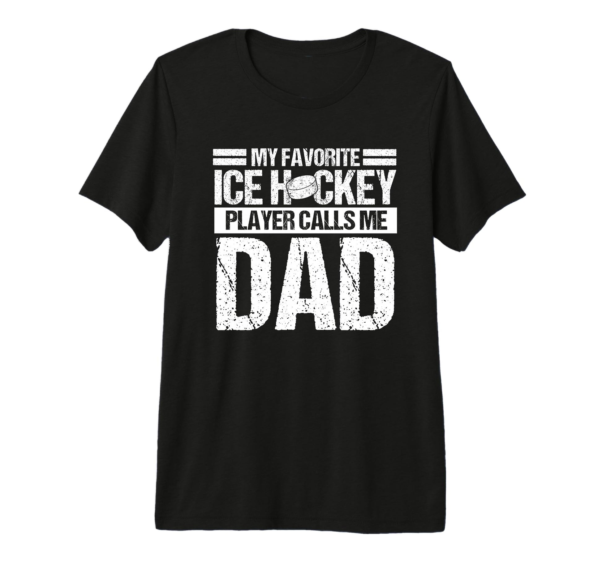 My Favorite Ice Hockey Player Calls T-Shirt - Minimalist Print for Adults - T-Shirt, Sweatshirt, Hoodie