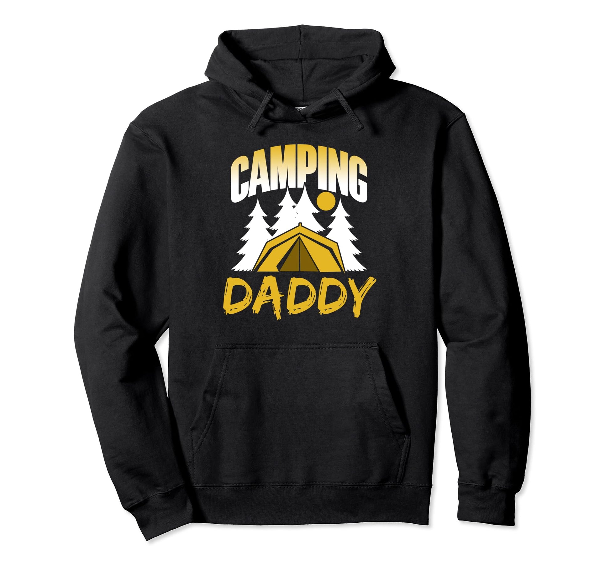 Camping Daddy Campfire Camper Campsite Hoodie - Streetwear Style Men Women - T-Shirt, Sweatshirt, Hoodie