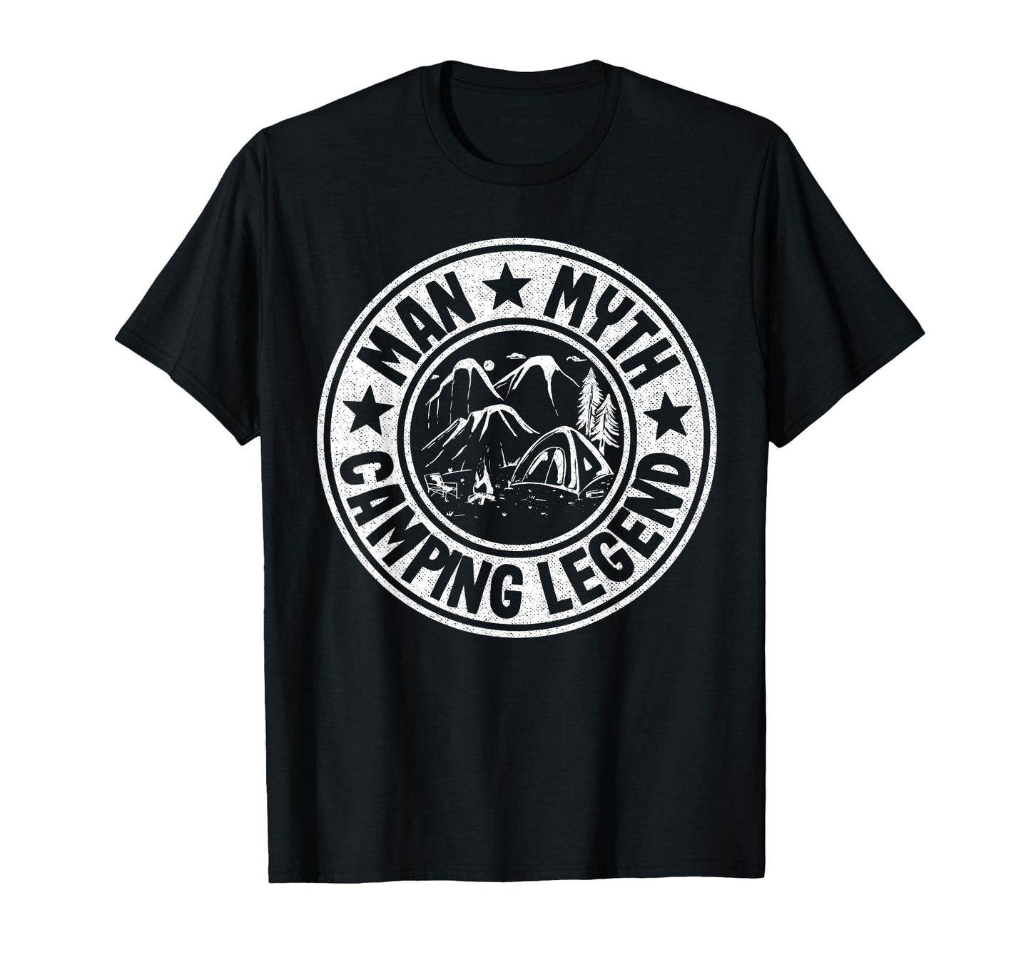Myth Camping Legend Rv Camper T-Shirt - Casual Everyday Wear for Adults - T-Shirt, Sweatshirt, Hoodie