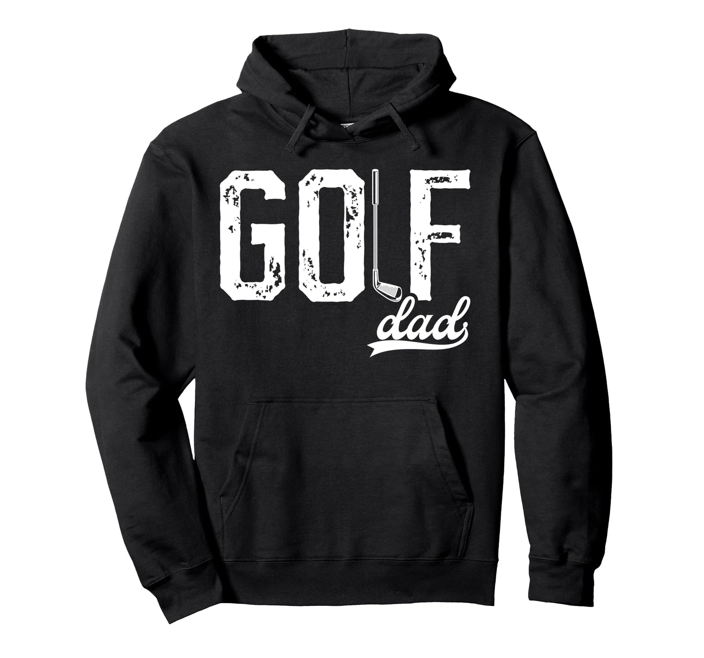 Golf Dad Golfer Dad Golf Player Dad Hoodie - Minimalist Print for Adults - T-Shirt, Sweatshirt, Hoodie