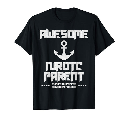 Awesome Njrotc Parent Mom Dad Naval T-Shirt - Custom Art Print Unisex - T-Shirt, Sweatshirt, Hoodie