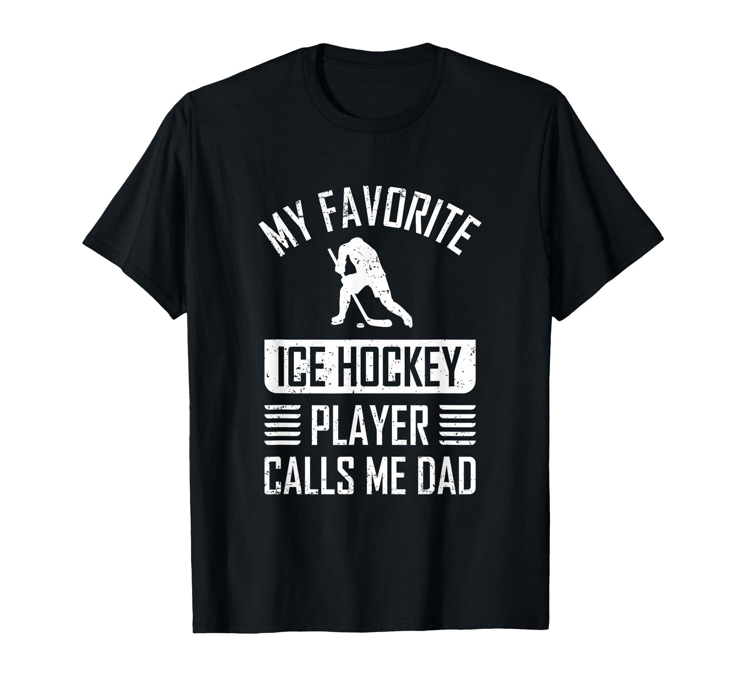 My Favorite Ice Hockey Player Calls T-Shirt - Minimalist Print Men Women - T-Shirt, Sweatshirt, Hoodie