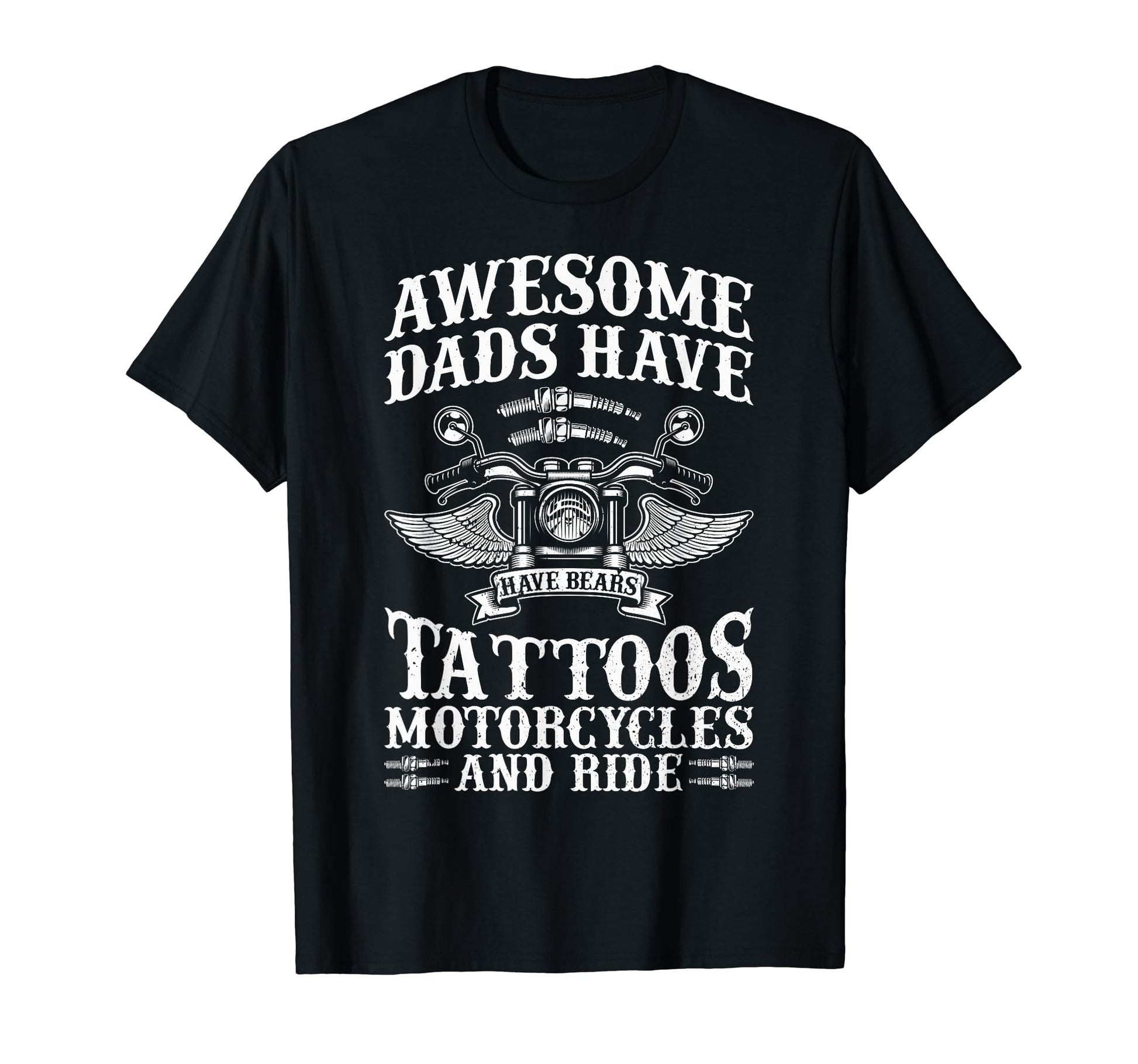 Awesome Dad Beard Tattoos And T-Shirt - Streetwear Style for Adults - T-Shirt, Sweatshirt, Hoodie