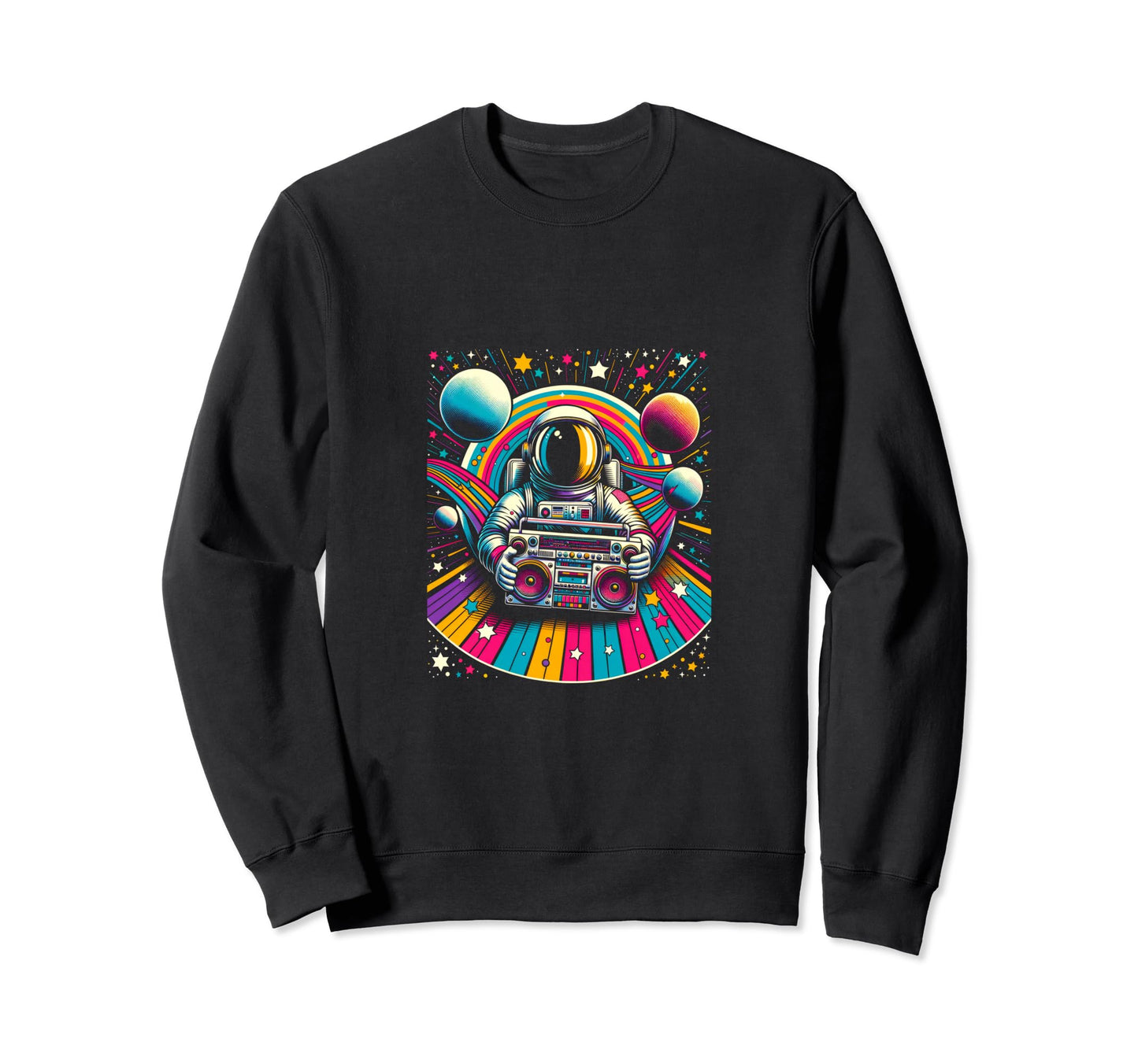 Pop Art Astronaut S 6Xl Sweatshirt - Aesthetic Graphic Unisex - T-Shirt, Sweatshirt, Hoodie