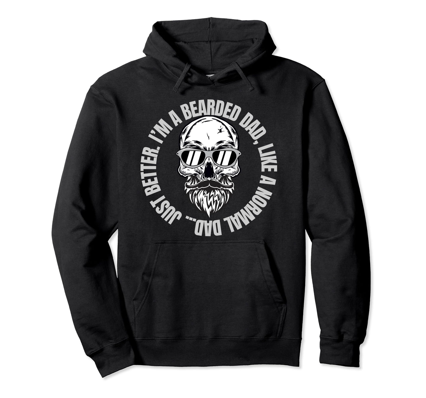 Funny Beard Fathers Gift Tattoo Beards Hoodie - Minimalist Print Men Women - T-Shirt, Sweatshirt, Hoodie