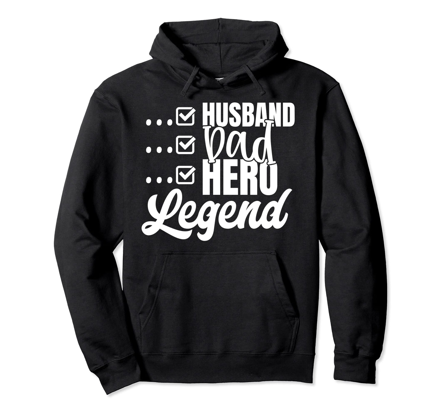 Husband From Wife Dad Hero Legend Shirts Hoodie - Novelty Apparel Unisex - T-Shirt, Sweatshirt, Hoodie