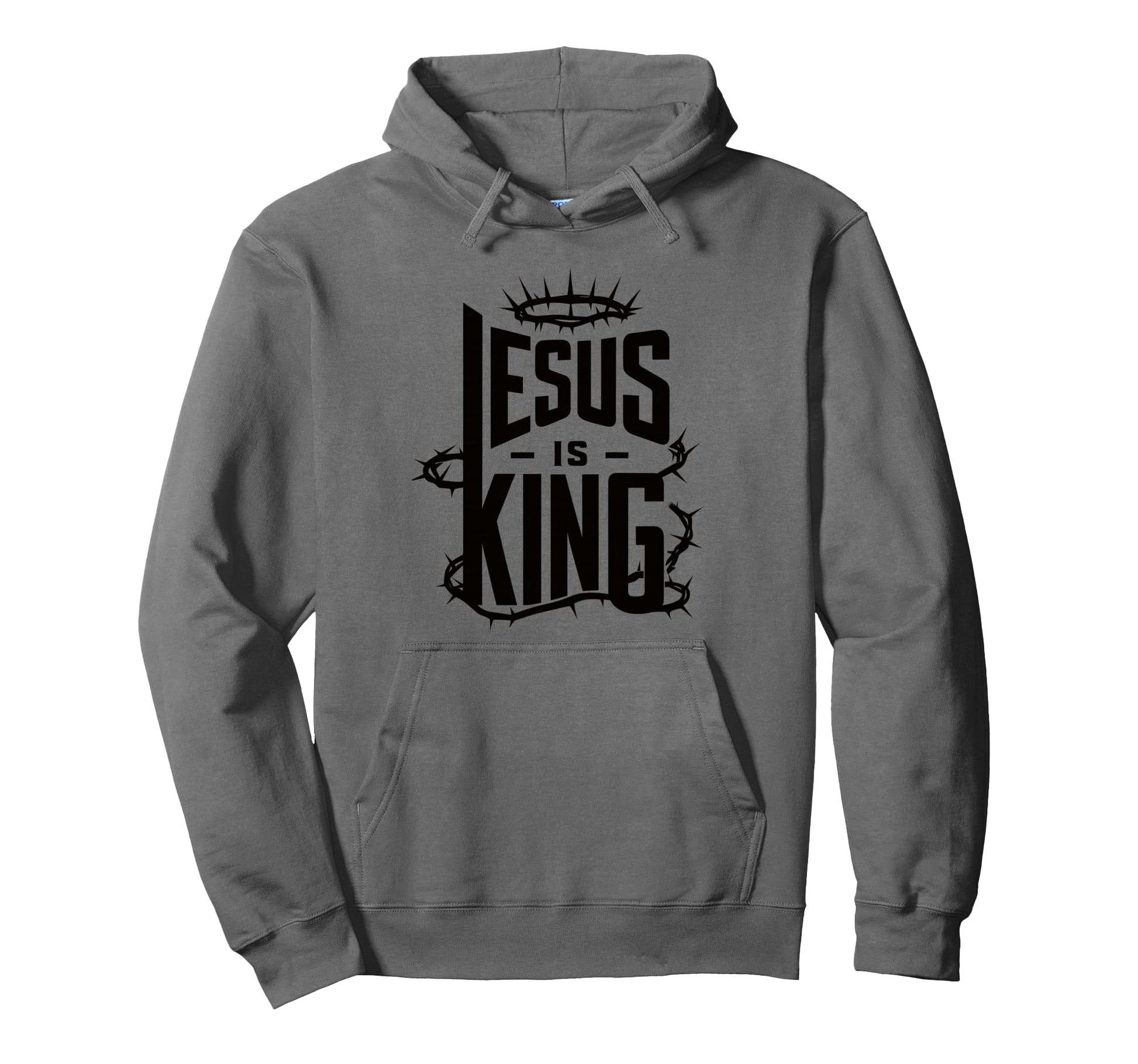 Jesus Is King Hoodie - Trendy Graphic for Adults - T-Shirt, Sweatshirt, Hoodie