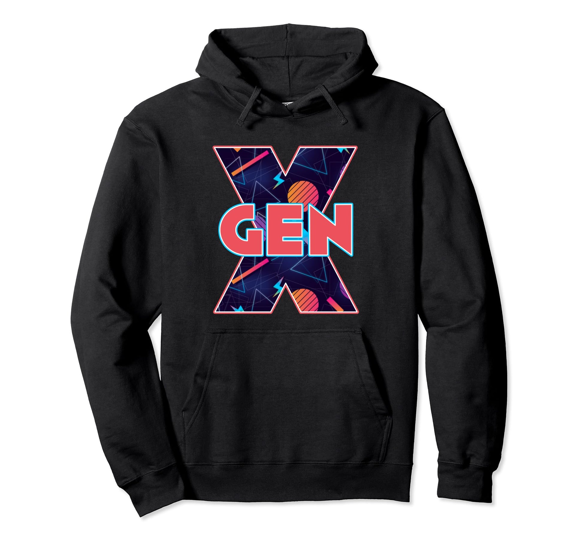 Galaxy Space Sun Generation X Dad Colors Hoodie - Graphic Print for Adults - T-Shirt, Sweatshirt, Hoodie