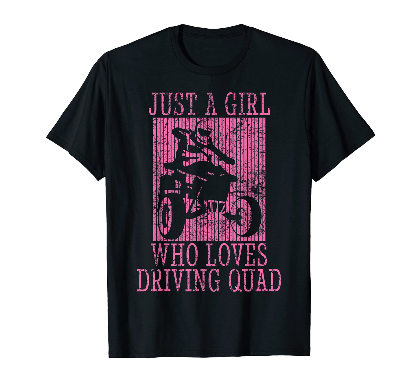 Quad Atv Driver 4 Wheels Bike Who Loves T-Shirt - Trendy Graphic Unisex - T-Shirt, Sweatshirt, Hoodie