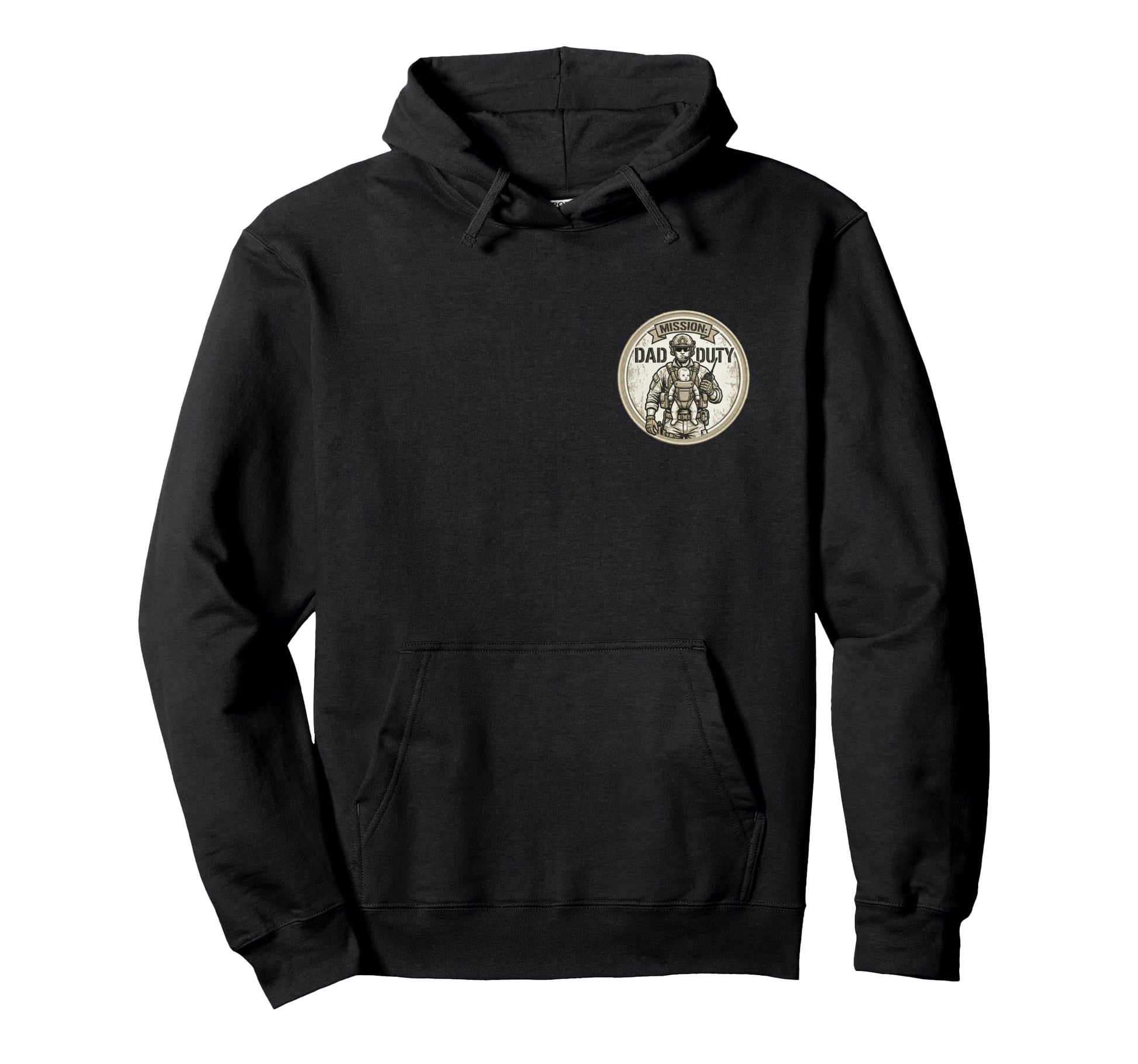 Fathers Day Dad To Be Outfit Mission Dad Hoodie - Unique Graphic Unisex - T-Shirt, Sweatshirt, Hoodie