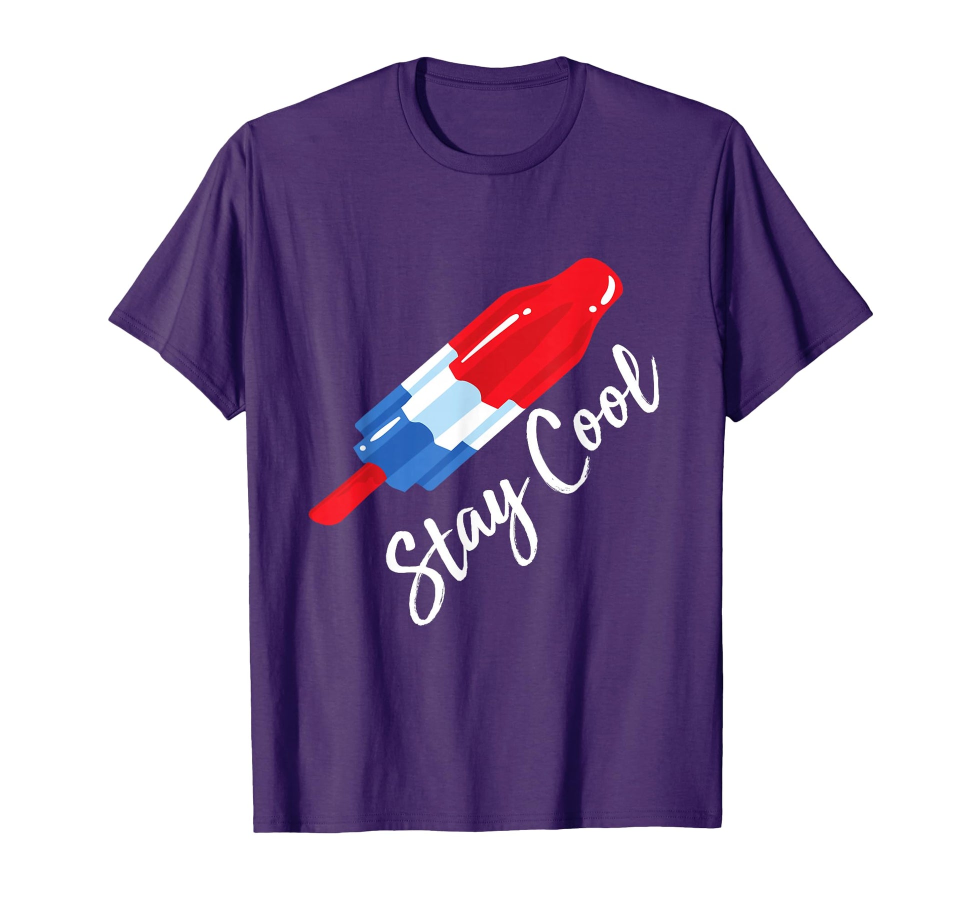 Stay Rocket Pop Red White Blue T-Shirt - Trendy Graphic for Adults - T-Shirt, Sweatshirt, Hoodie