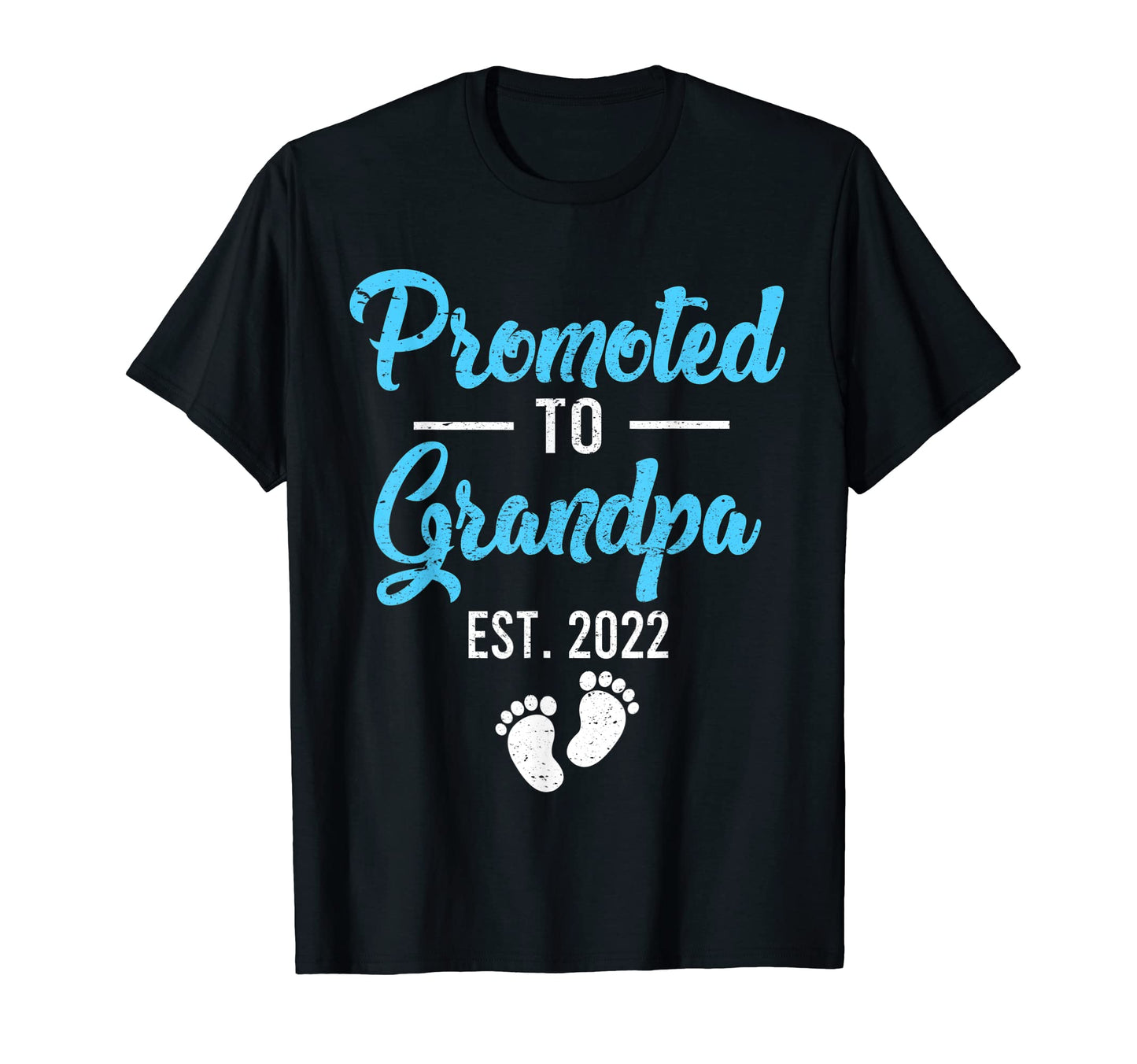 Promoted To Grandpa 2022 Promoted To T-Shirt - Minimalist Print for Adults - T-Shirt, Sweatshirt, Hoodie