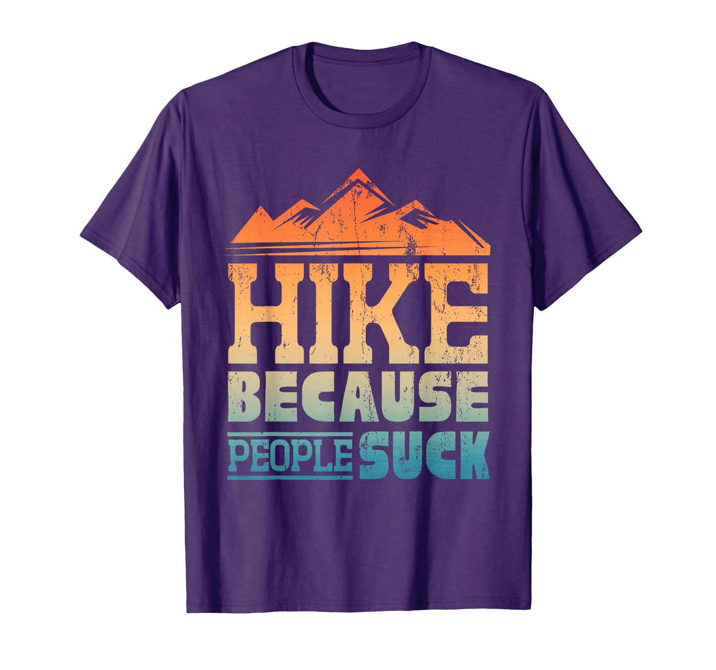 Funny Hiking Art Hiker Backpacking T-Shirt - Novelty Apparel for Adults - T-Shirt, Sweatshirt, Hoodie