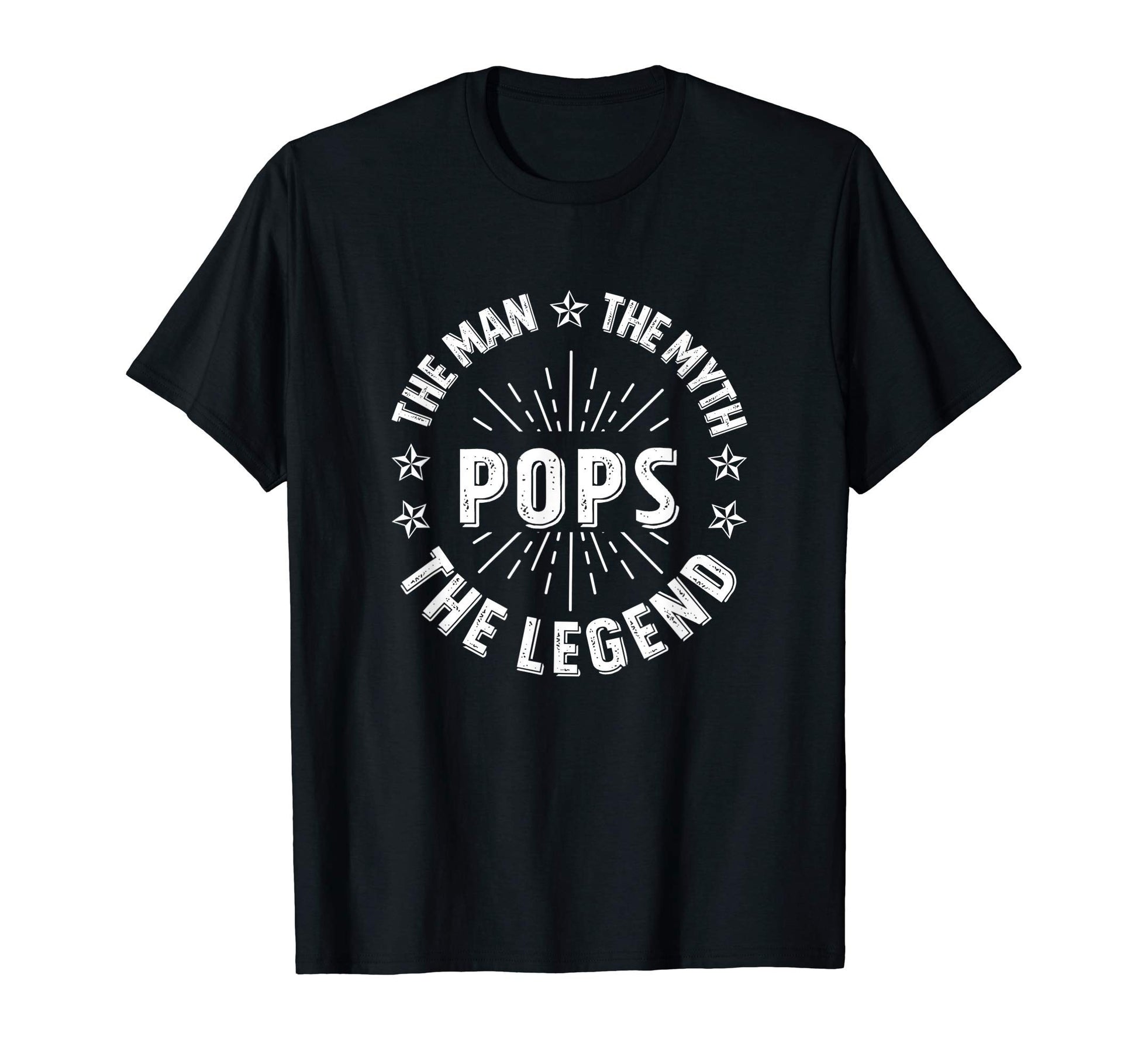 Dad Pops Myth Legend Grandfather Dads T-Shirt - Novelty Apparel Men Women - T-Shirt, Sweatshirt, Hoodie
