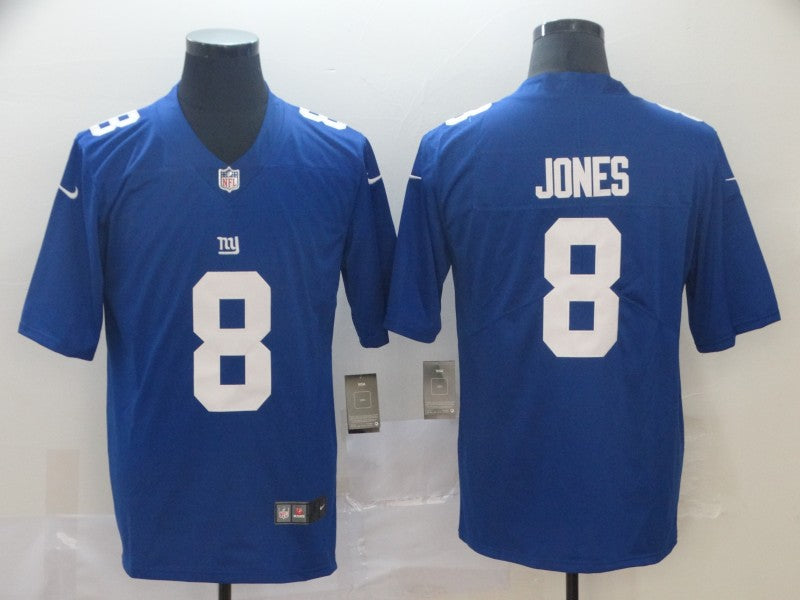 Men's Daniel Jones New York Giants Game Jersey1 - Royal Blue football jersey product view 1