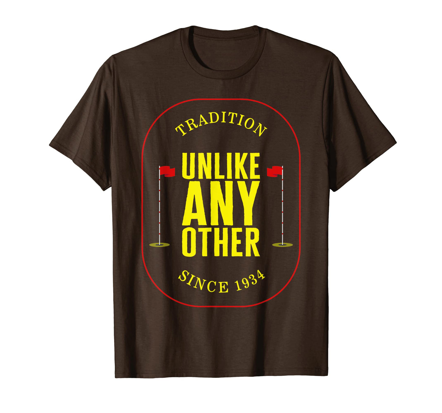 Golf Tradition Unlike Any Other 1934 T-Shirt - Graphic Print for Adults - T-Shirt, Sweatshirt, Hoodie