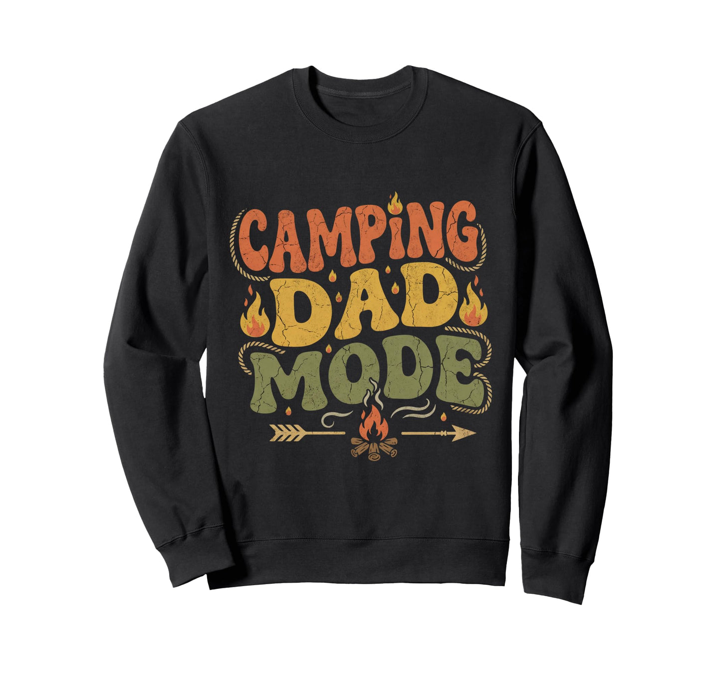 Funny Dad Camping Outdoor Gift Sweatshirt - Fun Novelty Design Men Women - T-Shirt, Sweatshirt, Hoodie