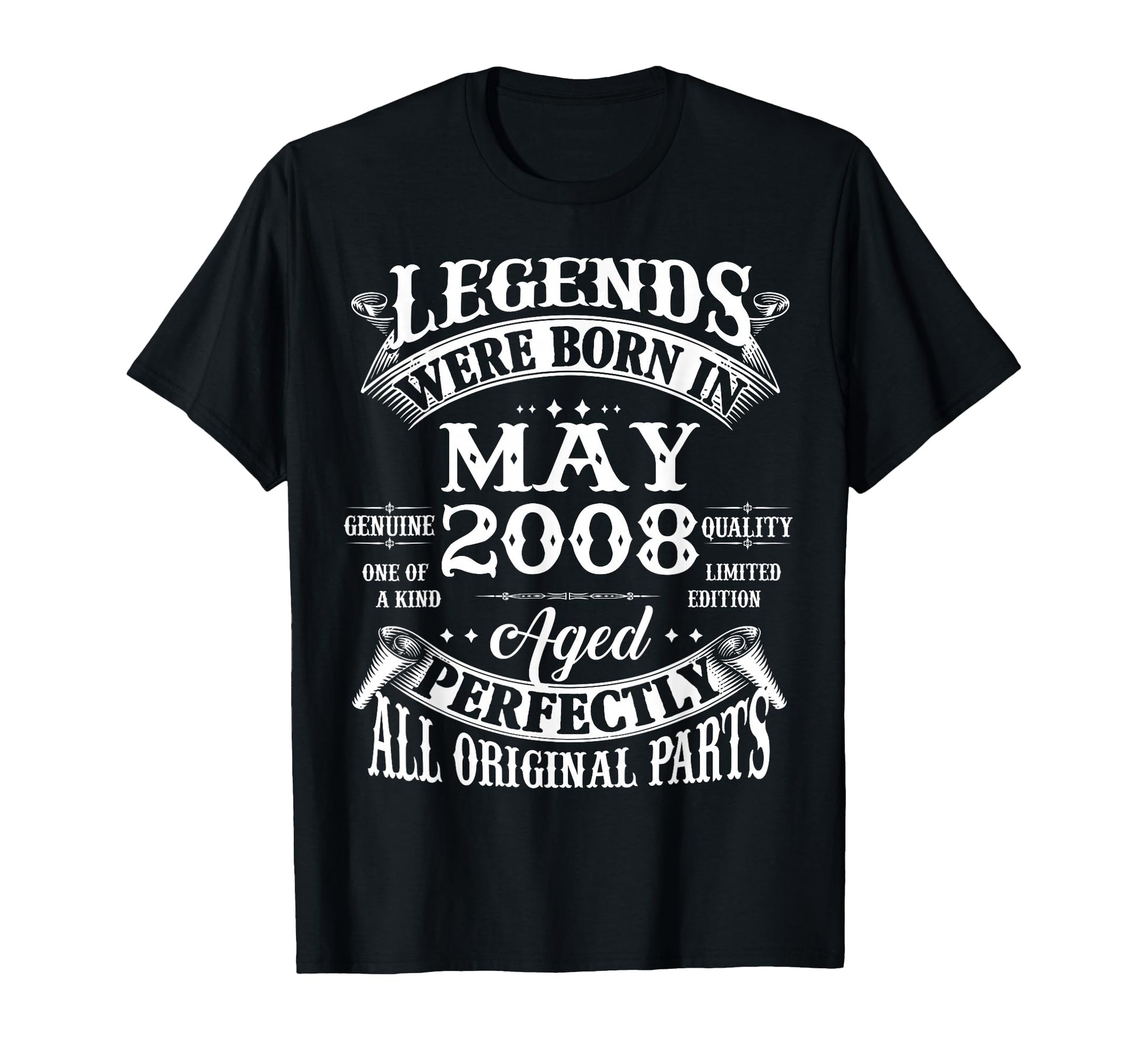 18Th Birthday Gift Legend Born May T-Shirt - Casual Everyday Wear Unisex - T-Shirt, Sweatshirt, Hoodie