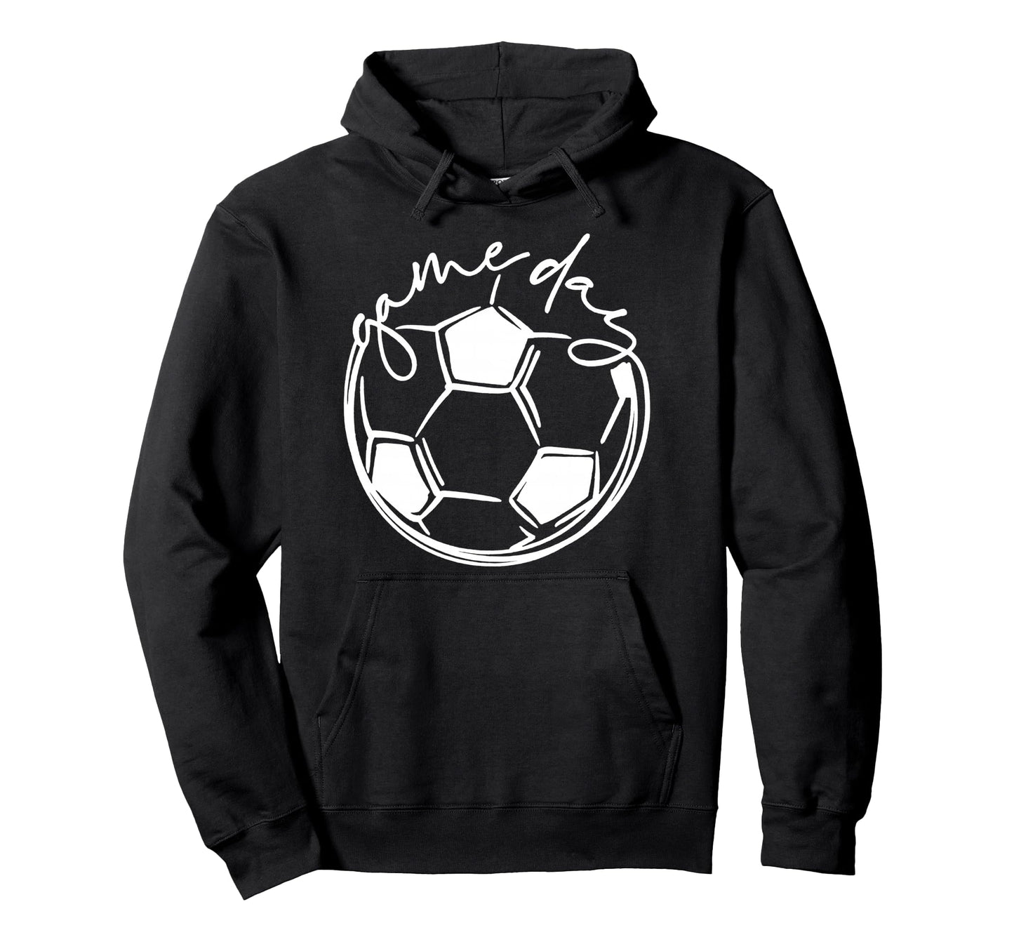 Game Day Sports Parent Soccer Mom Hoodie - Trendy Graphic for Adults - T-Shirt, Sweatshirt, Hoodie