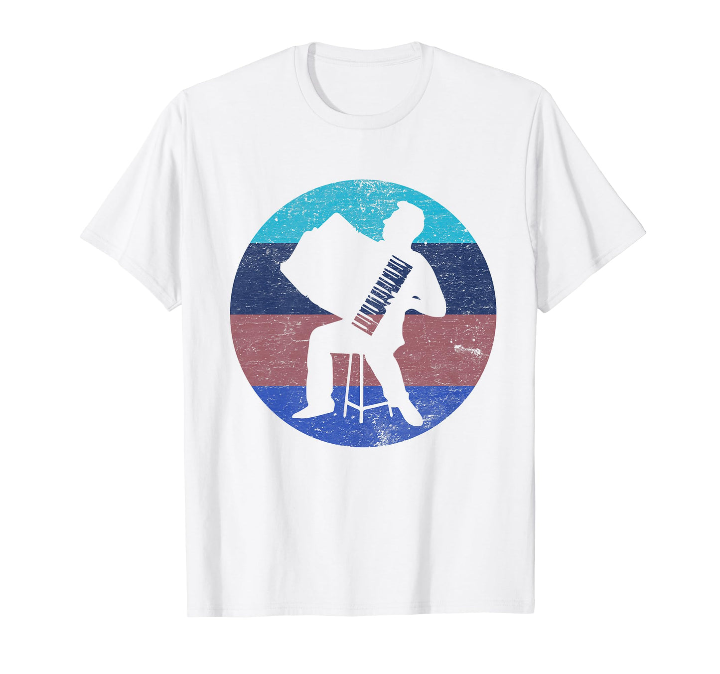 Accordion Instrument Hobby Learn T-Shirt - Unique Graphic Men Women - T-Shirt, Sweatshirt, Hoodie