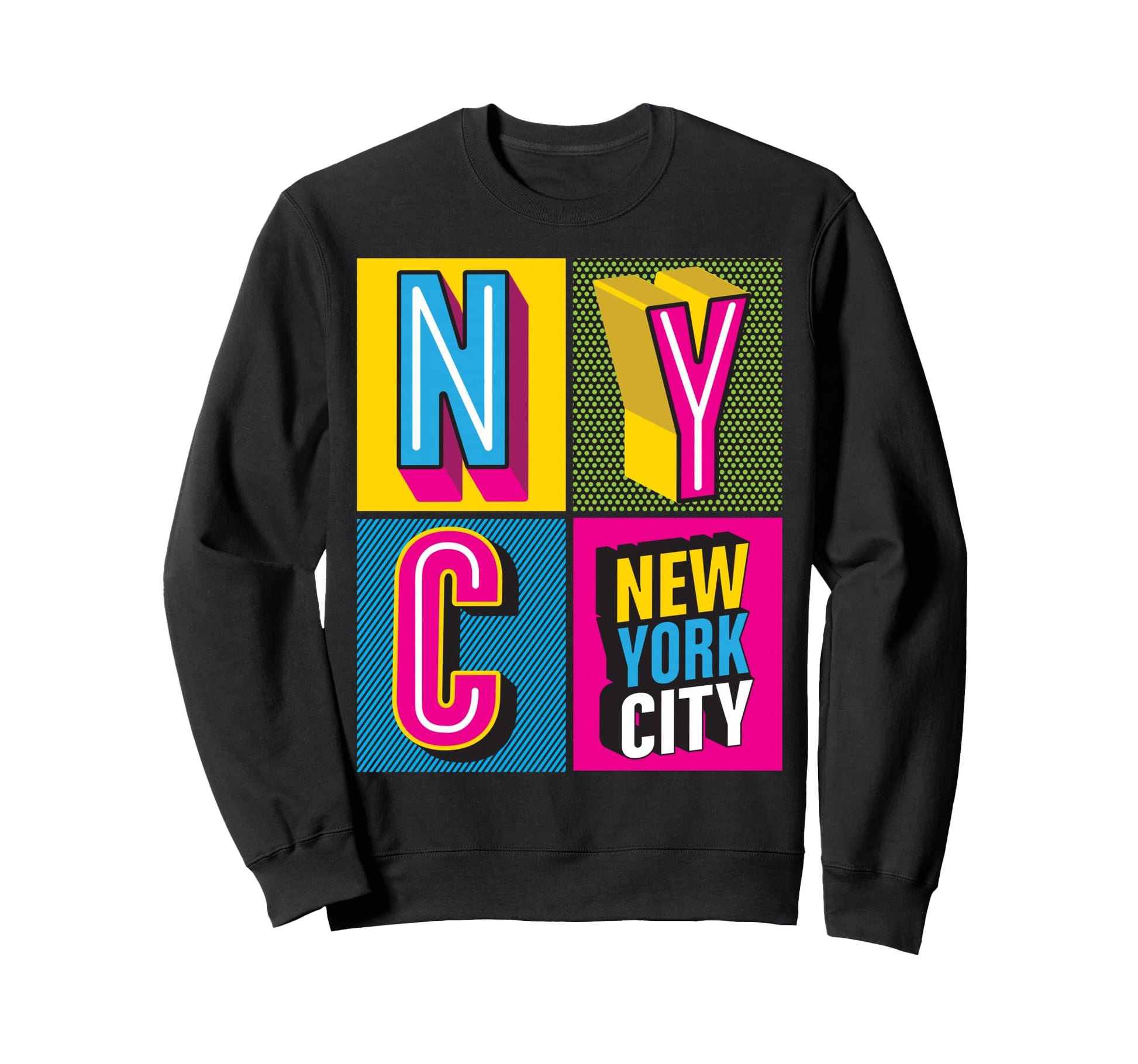 New York City Pop Art Shirts Sweatshirt - Casual Everyday Wear for Adults - T-Shirt, Sweatshirt, Hoodie