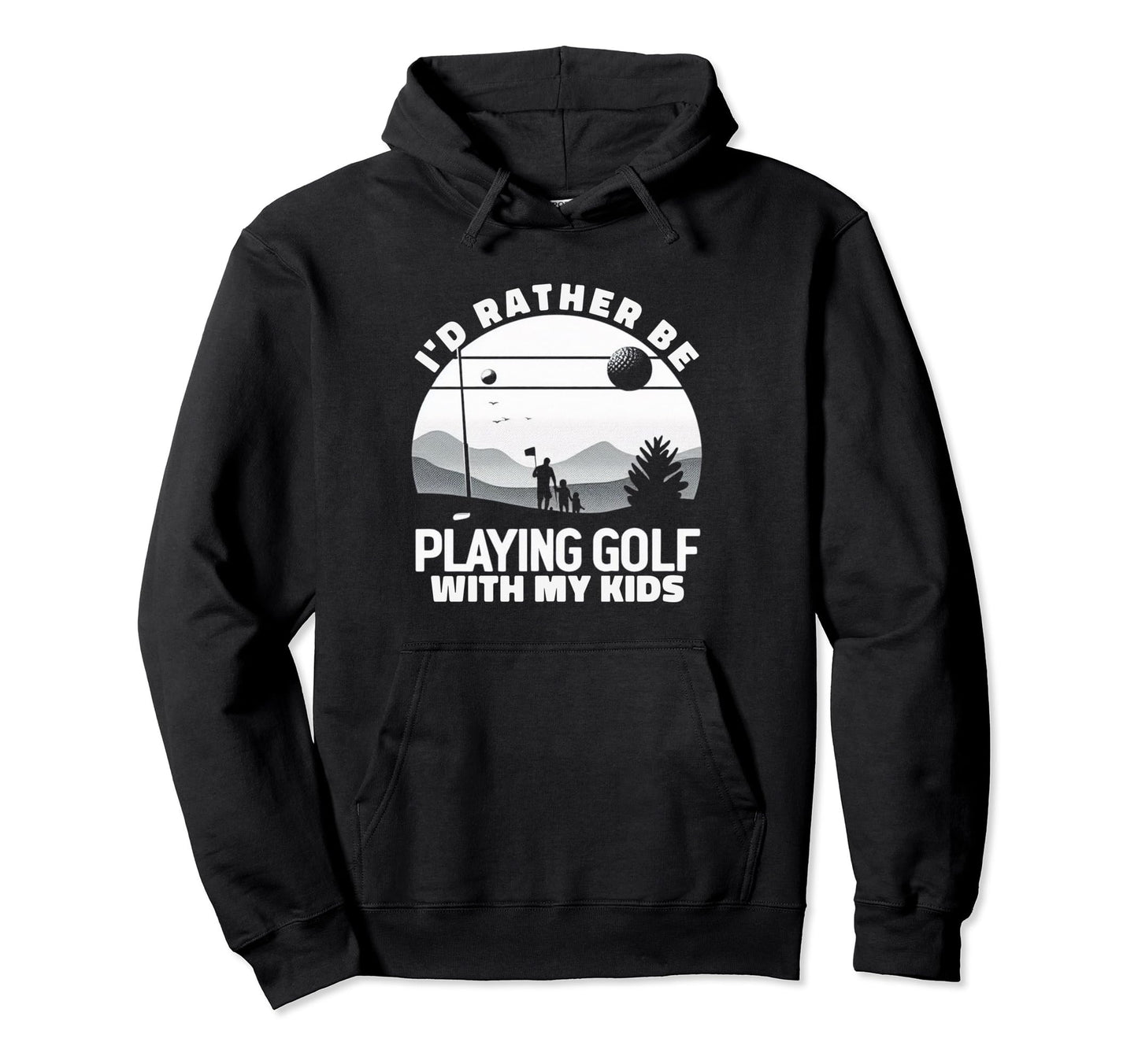 Sentimental Golfing Gift Parents Hoodie - Fun Novelty Design Men Women - T-Shirt, Sweatshirt, Hoodie