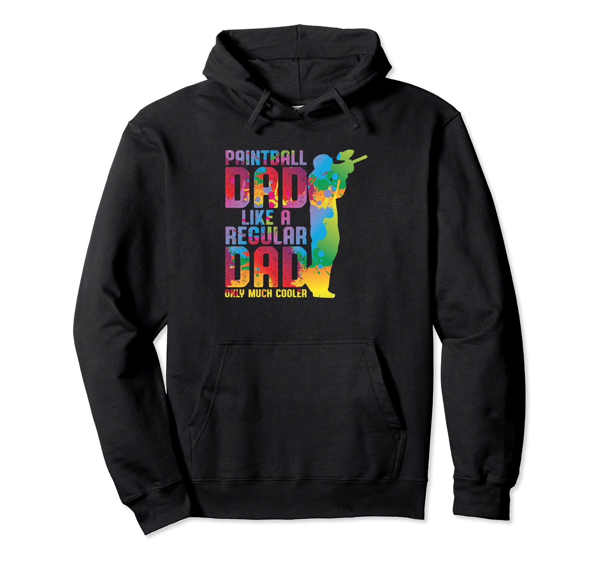 Father Day Paintball Dad Like Regular Hoodie - Trendy Graphic for Adults - T-Shirt, Sweatshirt, Hoodie