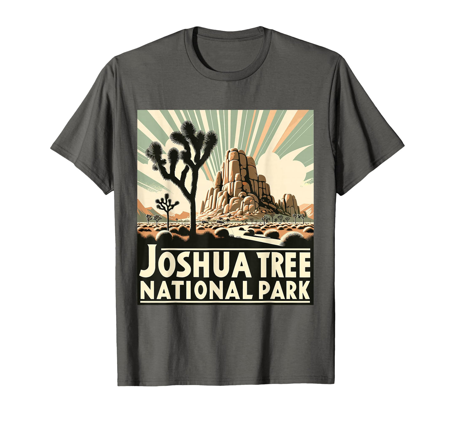 Joshua Tree National Park Hiking Camping T-Shirt - Graphic Print Unisex - T-Shirt, Sweatshirt, Hoodie