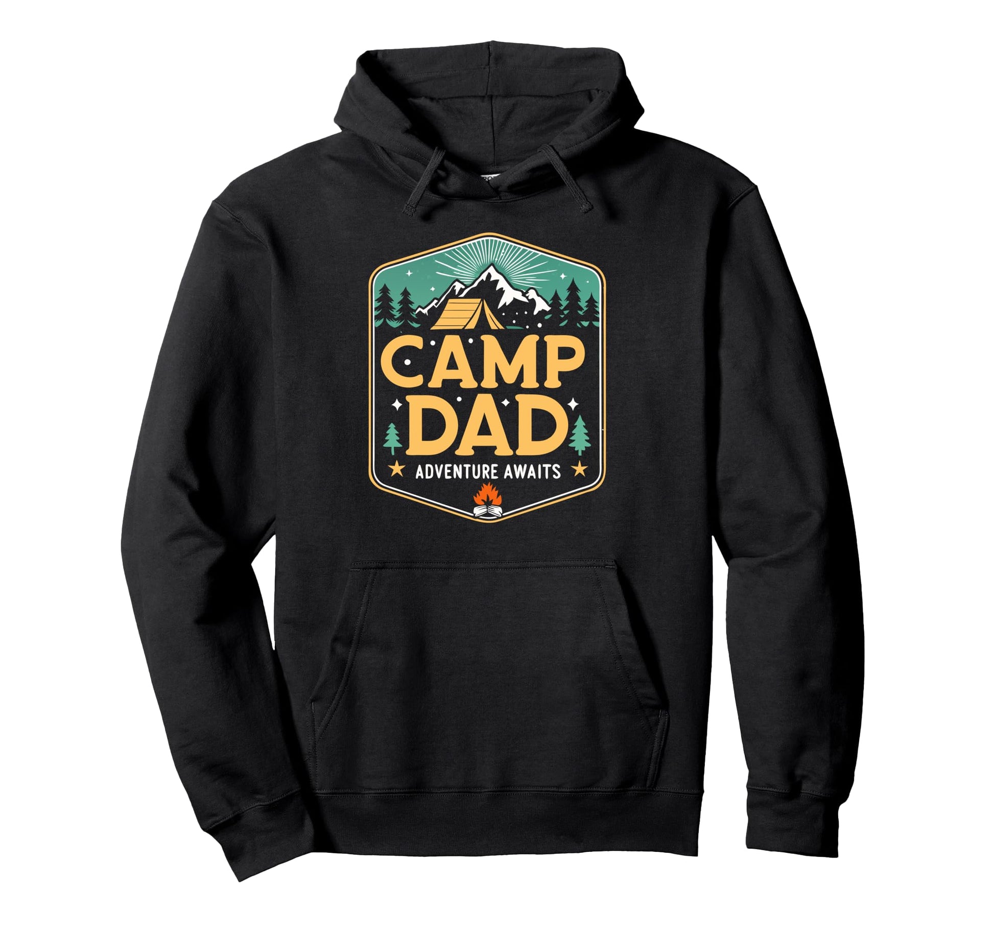 Hunting Dad Adventure Awaits Fathers Day Hoodie - Unique Graphic for Adults - T-Shirt, Sweatshirt, Hoodie