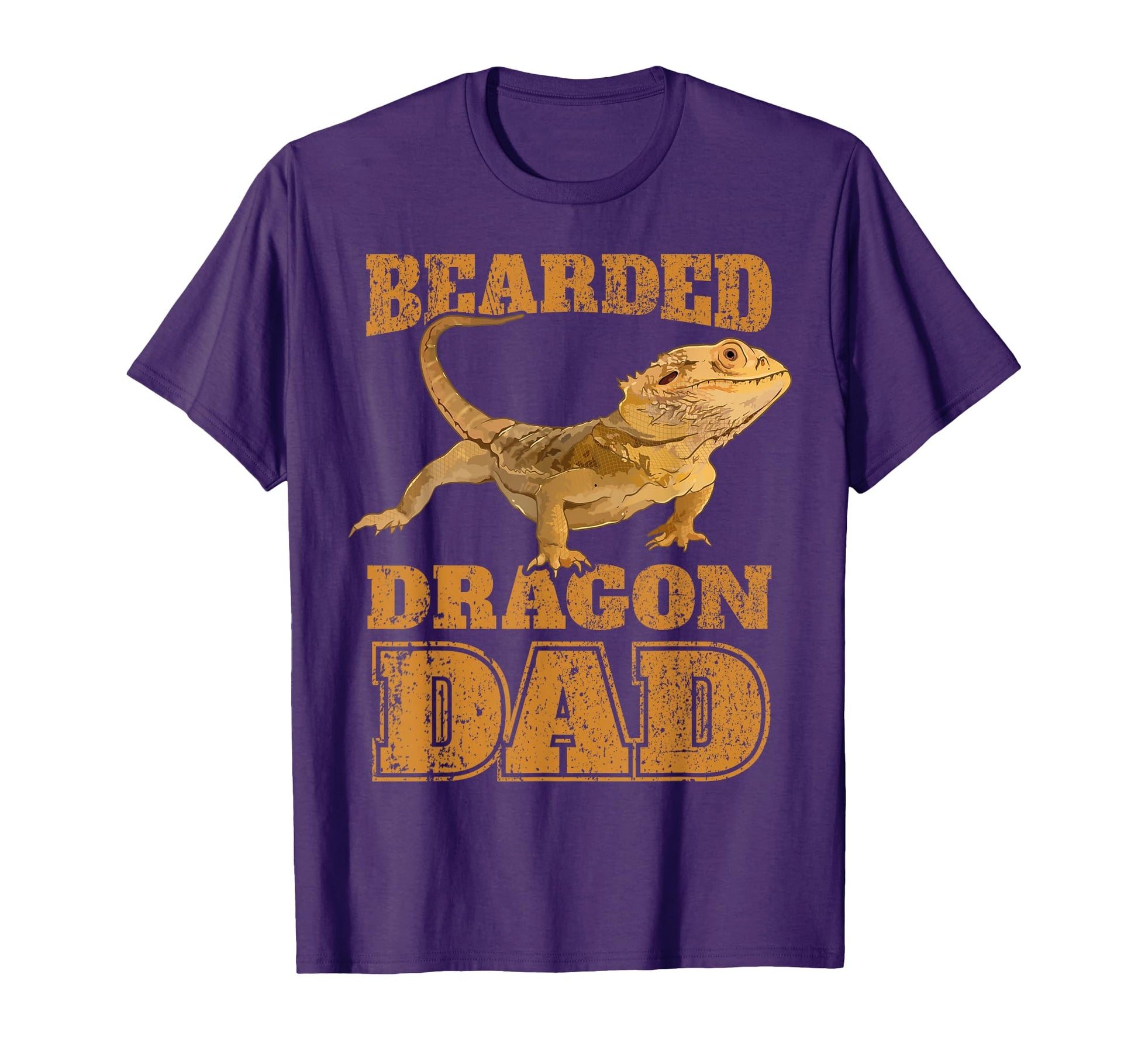 Bearded Dragon Dad Papa Bearded T-Shirt - Casual Everyday Wear Unisex - T-Shirt, Sweatshirt, Hoodie