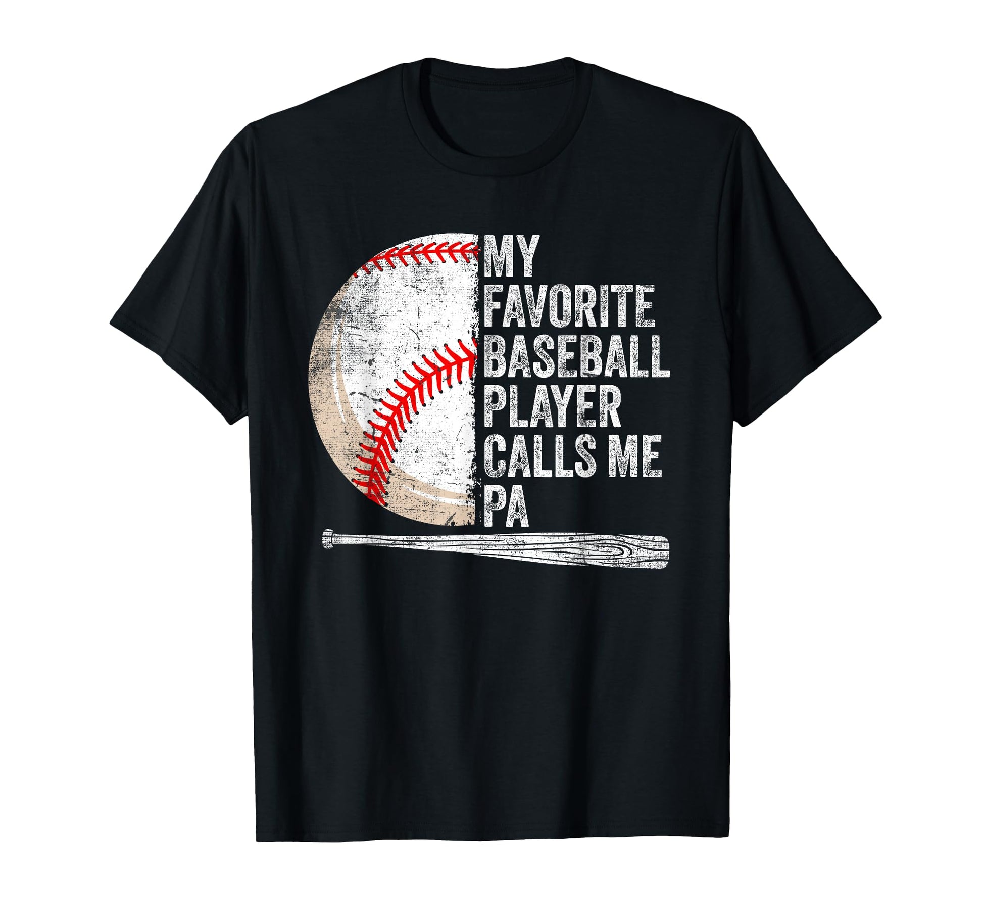 Funny My Favorite Baseball Player T-Shirt - Custom Art Print Men Women - T-Shirt, Sweatshirt, Hoodie