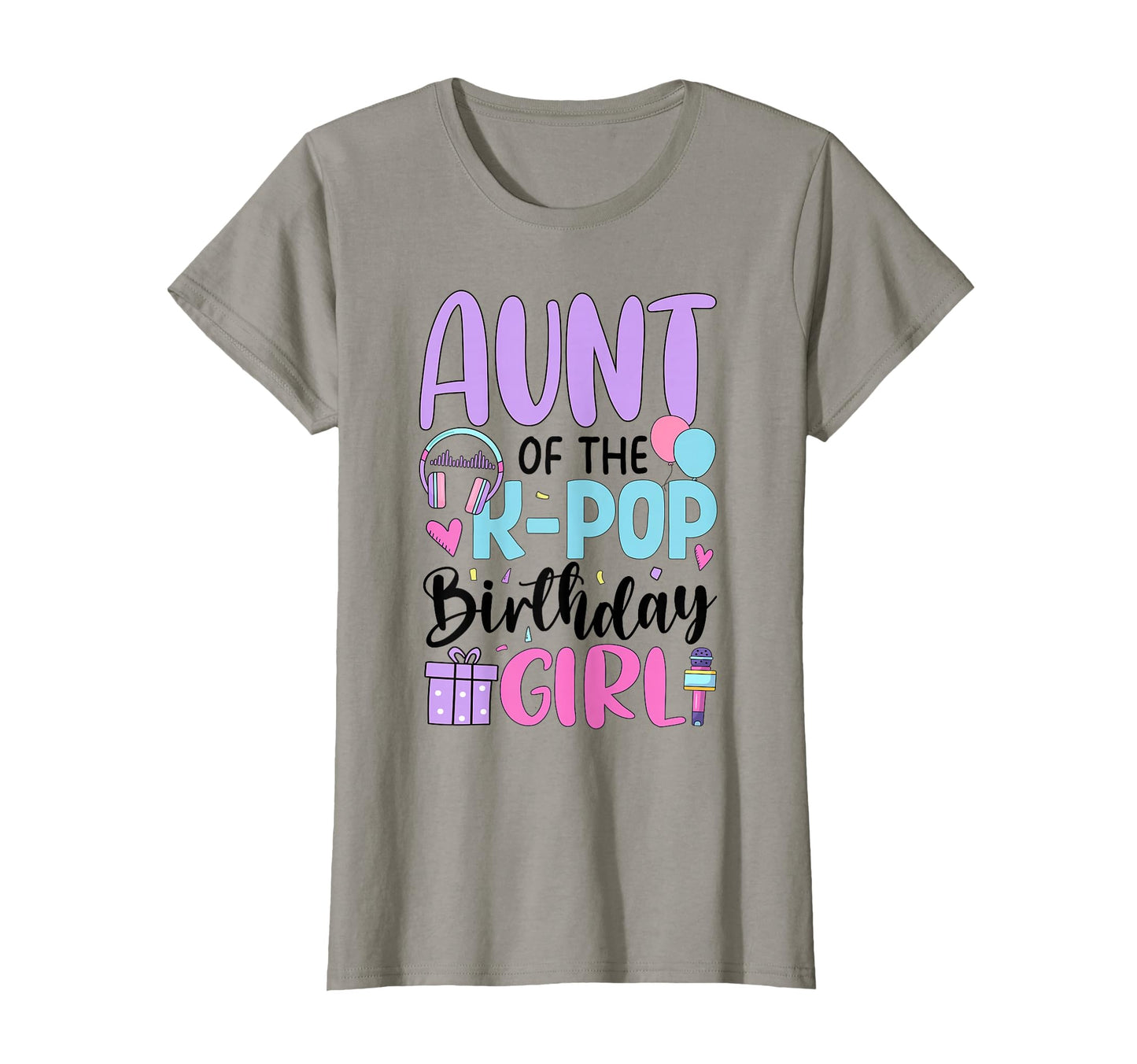 Aunt K Pop Birthday K Pop Birthday T-Shirt - Aesthetic Graphic for Adults - T-Shirt, Sweatshirt, Hoodie