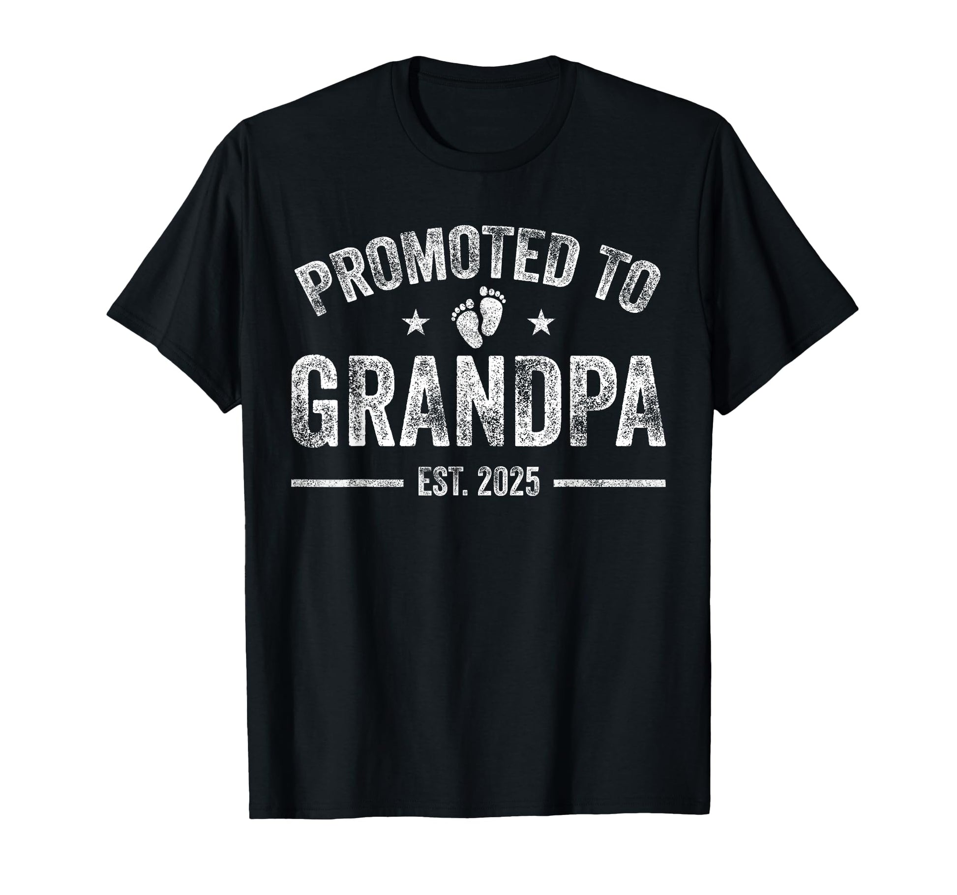 Promoted To Grandpa 2025 Soon To Be Sweatshirt - Graphic Print Unisex - T-Shirt, Sweatshirt, Hoodie