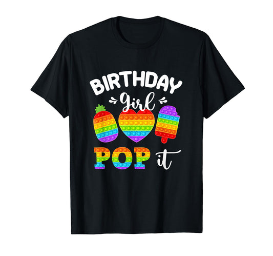 Birthday Pop It T-Shirt - Custom Art Print for Adults - T-Shirt, Sweatshirt, Hoodie