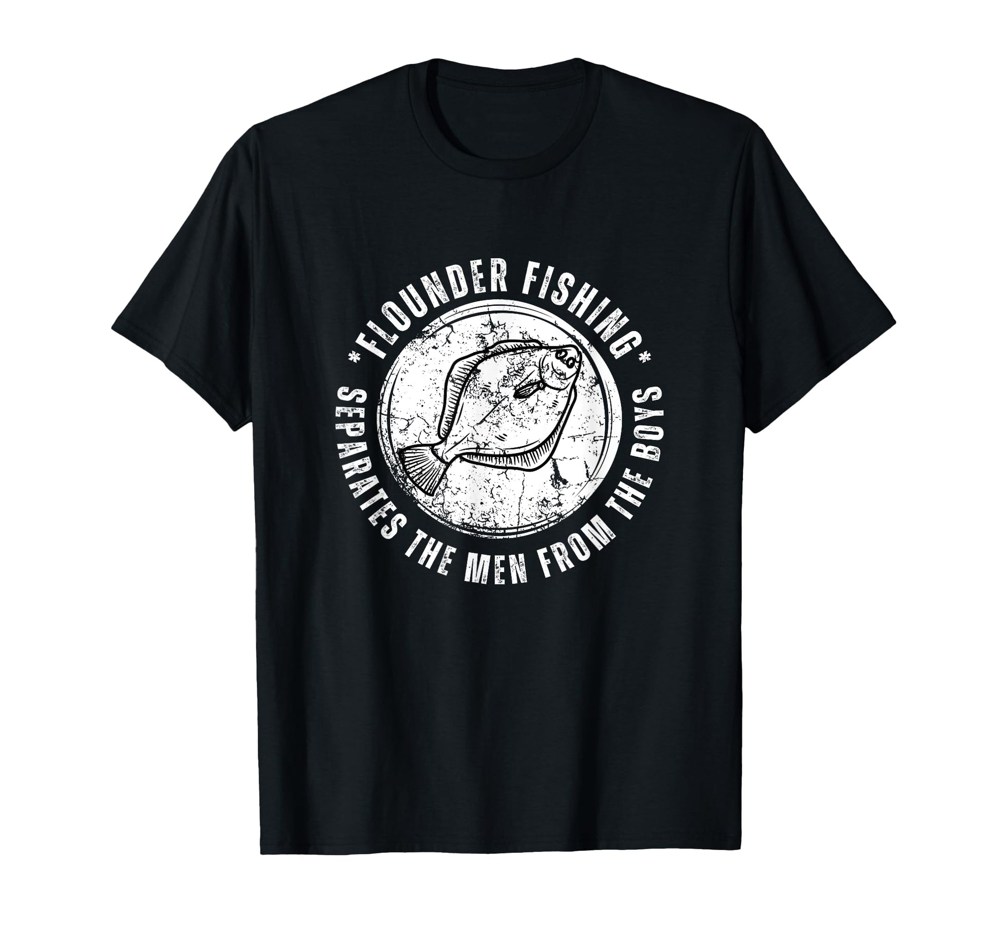 Flounder Fishing Fluke Halibut T-Shirt - Aesthetic Graphic for Adults - T-Shirt, Sweatshirt, Hoodie