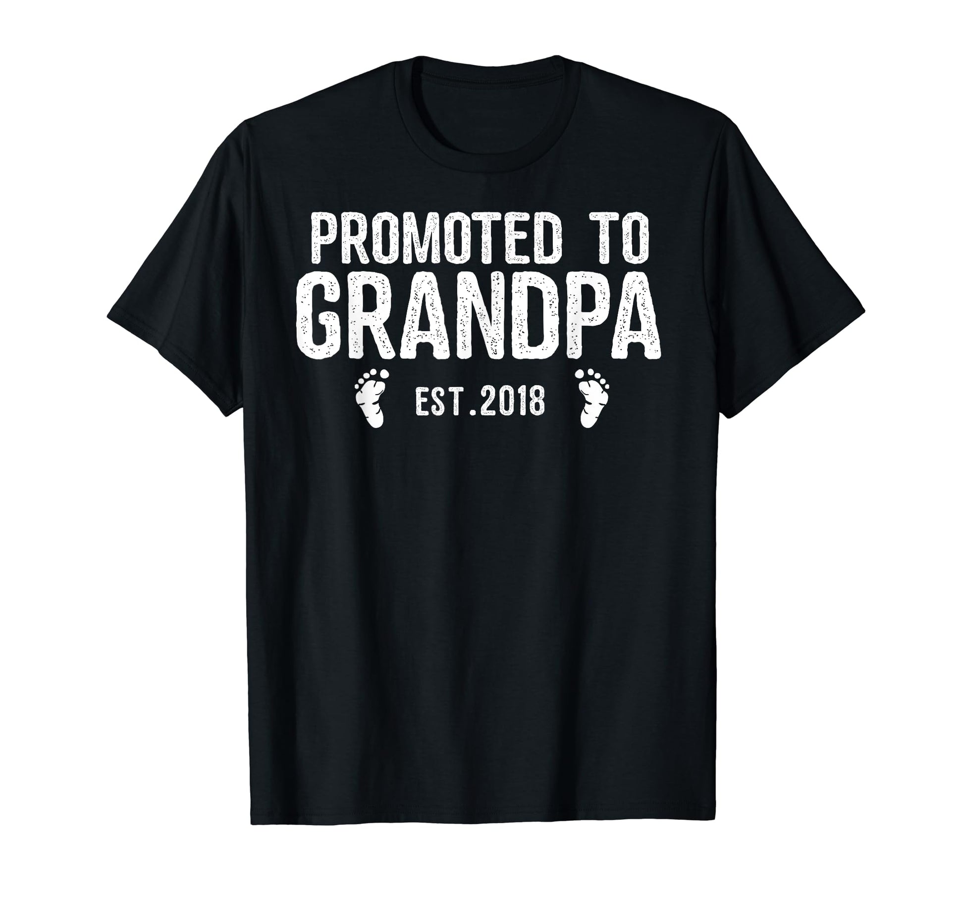 Mens Promoted To Grandpa 2018 Mens T-Shirt - Fun Novelty Design Men Women - T-Shirt, Sweatshirt, Hoodie