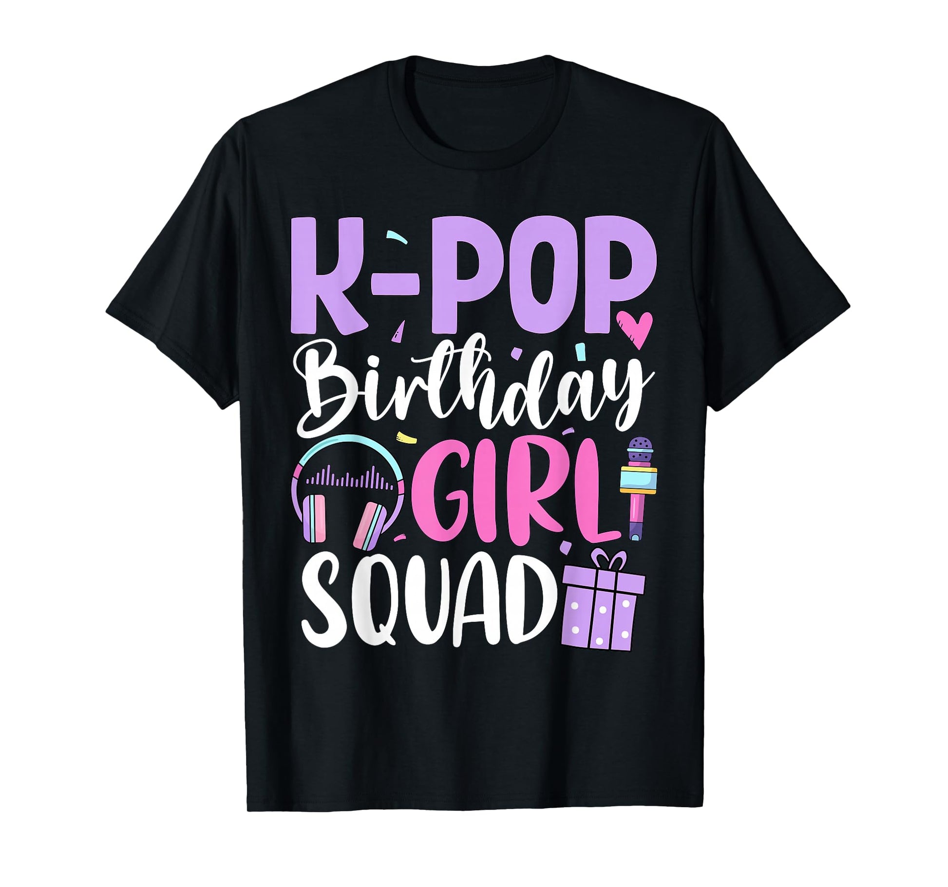 K Pop Birthday Squad Korean Pop T-Shirt - Aesthetic Graphic for Adults - T-Shirt, Sweatshirt, Hoodie