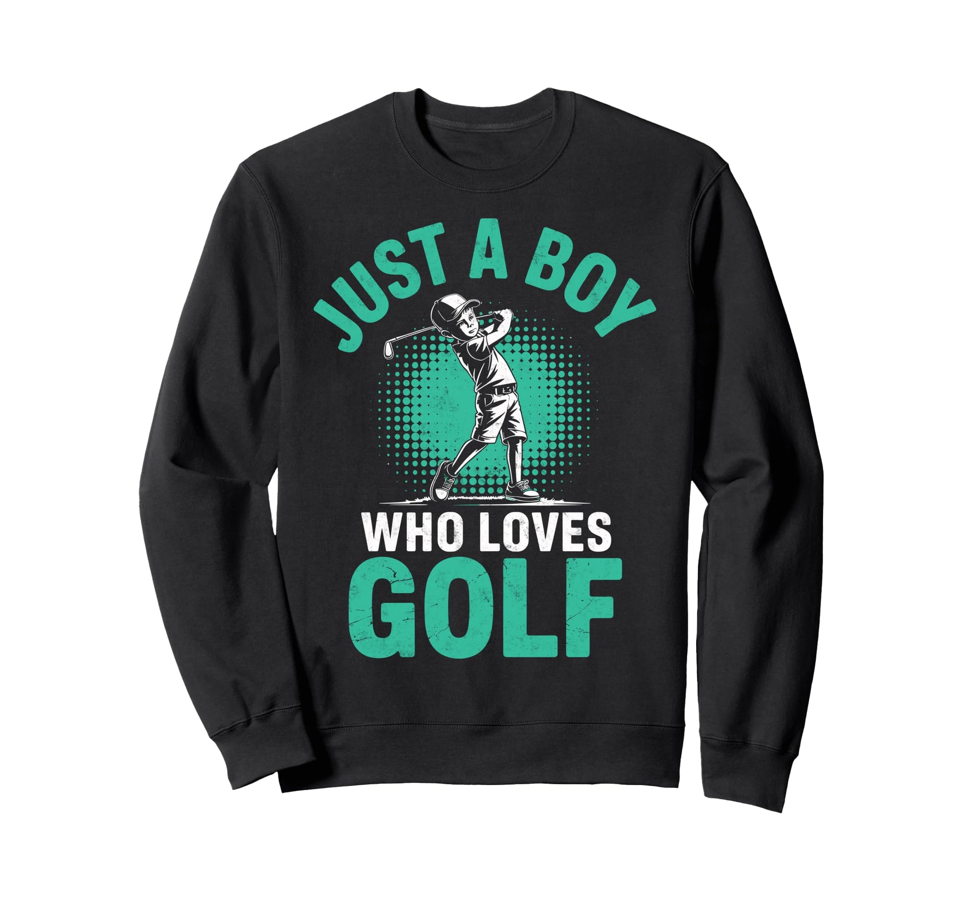 Just Who Loves Golf Golfing Golf Sweatshirt - Fun Novelty Design Men Women - T-Shirt, Sweatshirt, Hoodie