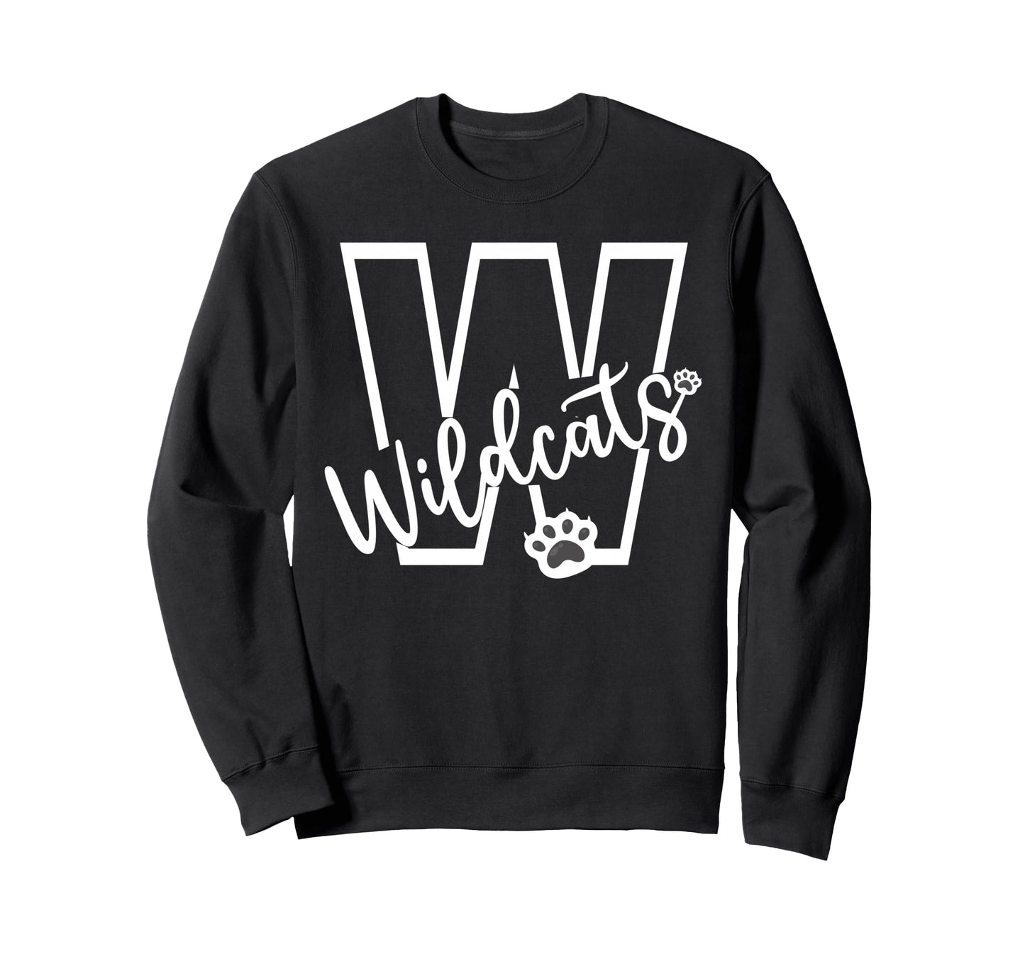 Wildcats School Sports Fan Team Sweatshirt - Novelty Apparel Men Women - T-Shirt, Sweatshirt, Hoodie