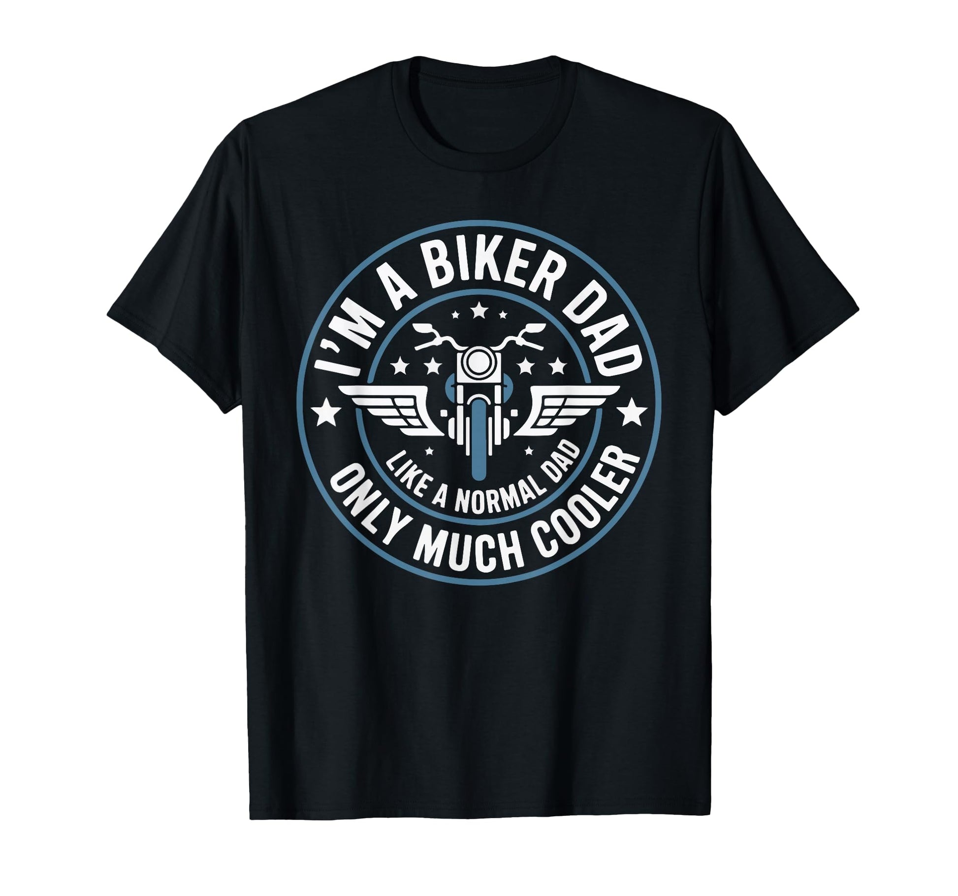 Funny Best Biker Dad Motorcycle Rider T-Shirt - Unique Graphic Men Women - T-Shirt, Sweatshirt, Hoodie