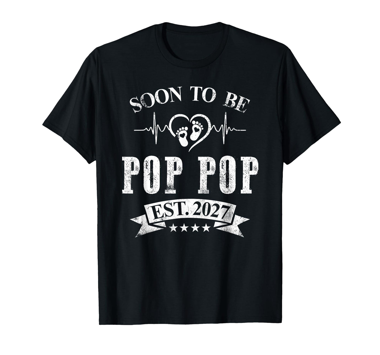 Mens Promoted To New Pop Pop 2027 Soon T-Shirt - Graphic Print Men Women - T-Shirt, Sweatshirt, Hoodie
