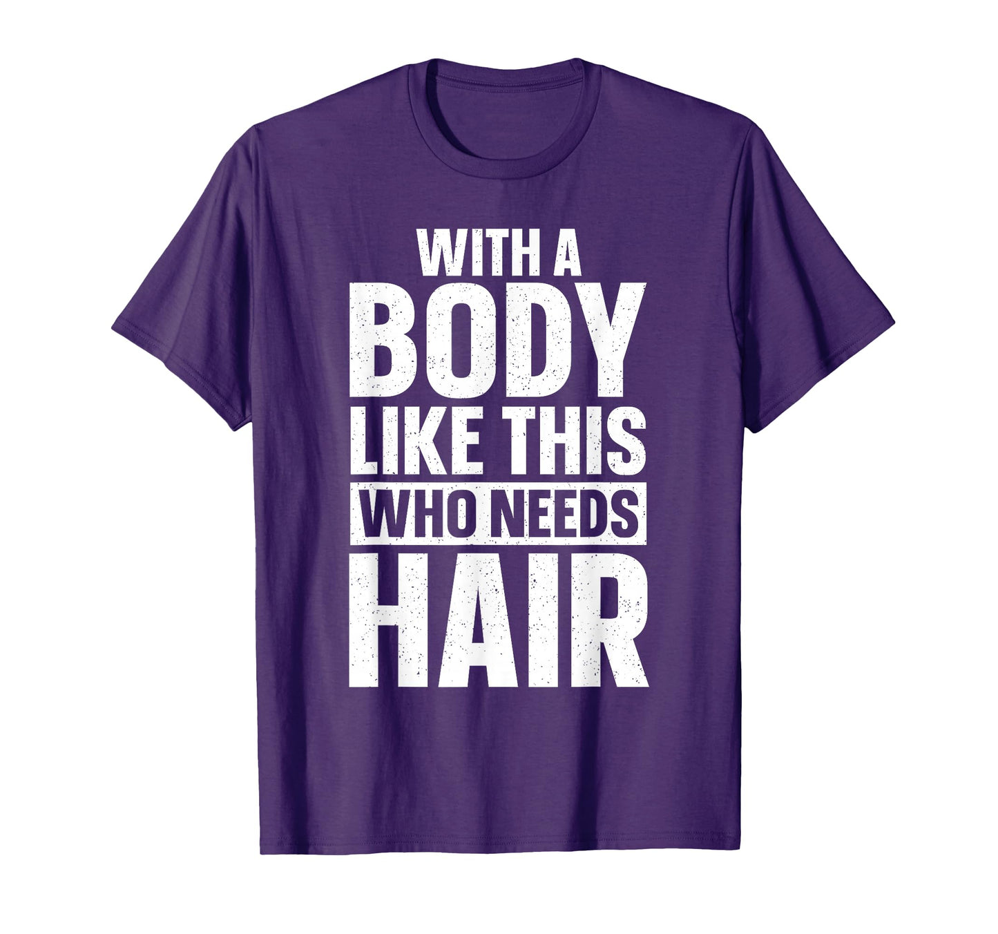 Bald Guy Dad Husband Bald Head Bald T-Shirt - Minimalist Print Men Women - T-Shirt, Sweatshirt, Hoodie