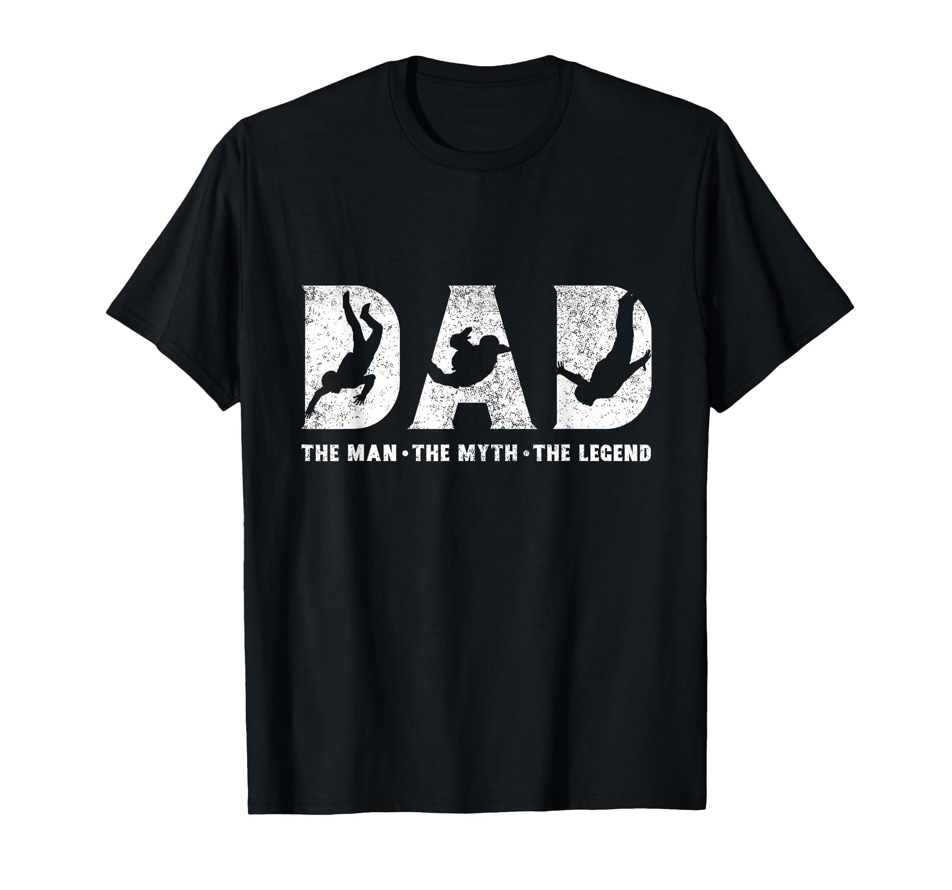 Skydiving Dad Myth Legend Fathers Day T-Shirt - Graphic Print Unisex - T-Shirt, Sweatshirt, Hoodie