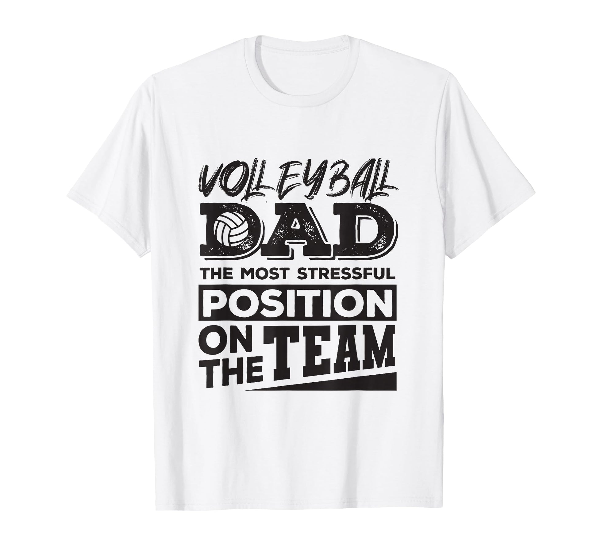 Volleyball Dad Volleyball Lover T-Shirt - Casual Everyday Wear Unisex - T-Shirt, Sweatshirt, Hoodie