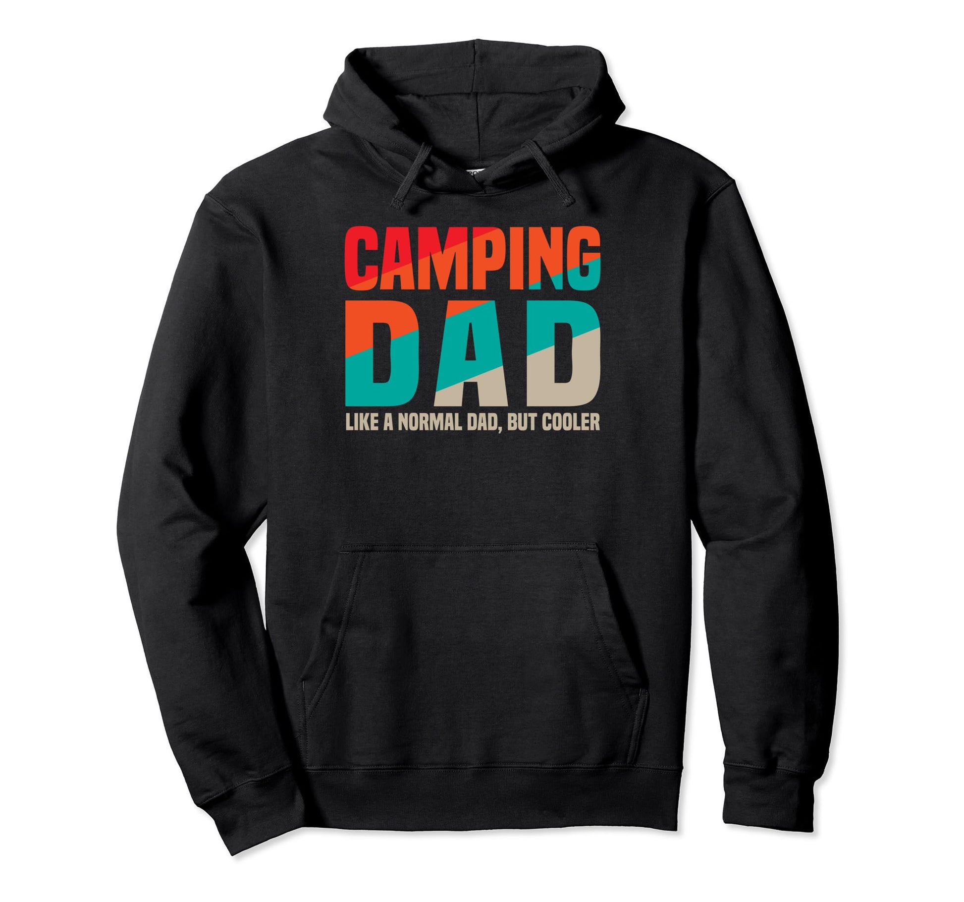 Camping Dad Camper Father Outdoor Daddy Hoodie - Trendy Graphic for Adults - T-Shirt, Sweatshirt, Hoodie